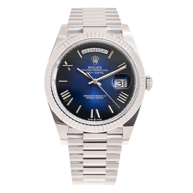 Rolex Day-Date 40 Blue Ombre President