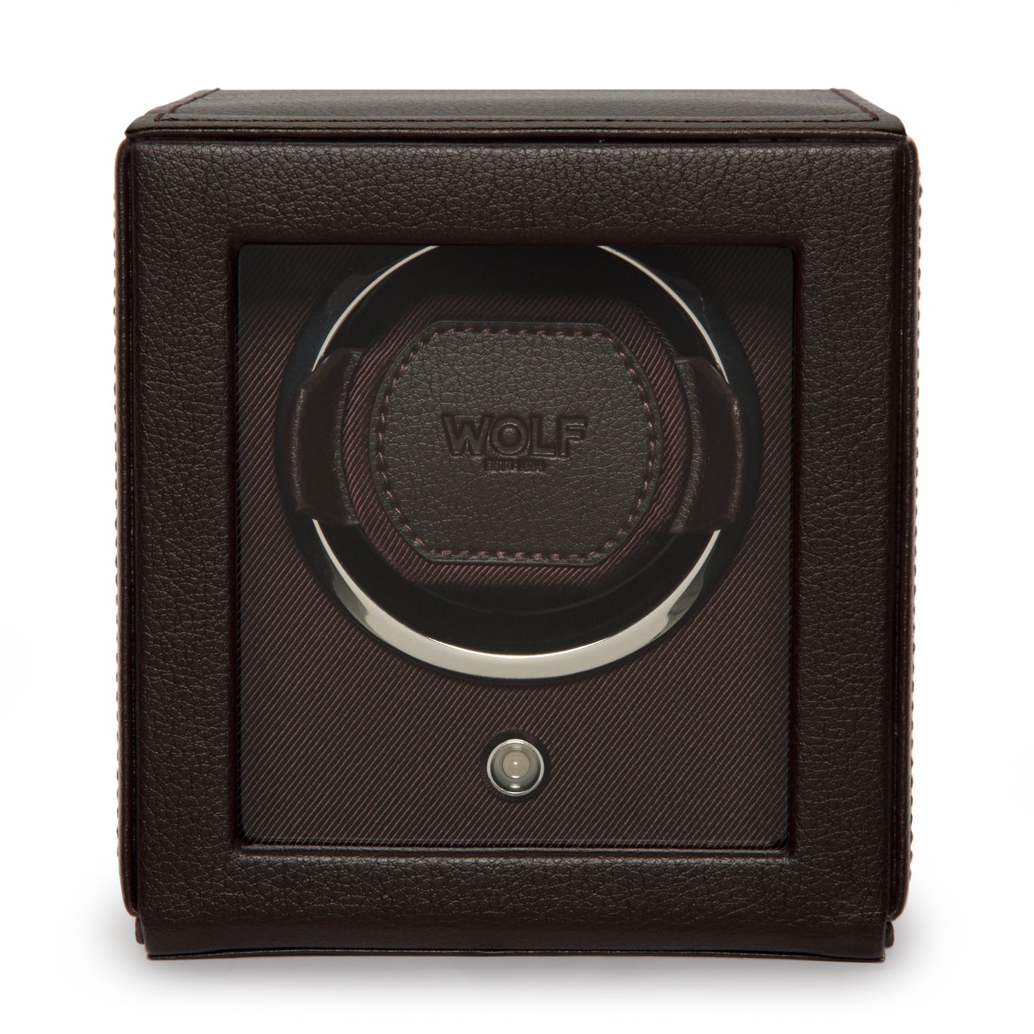 Wolf Cub Single Watch Winder with Cover