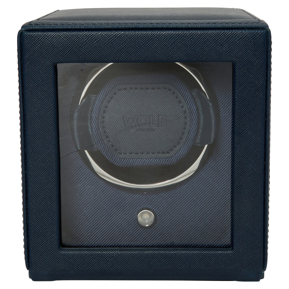 Wolf Cub Single Watch Winder with Cover