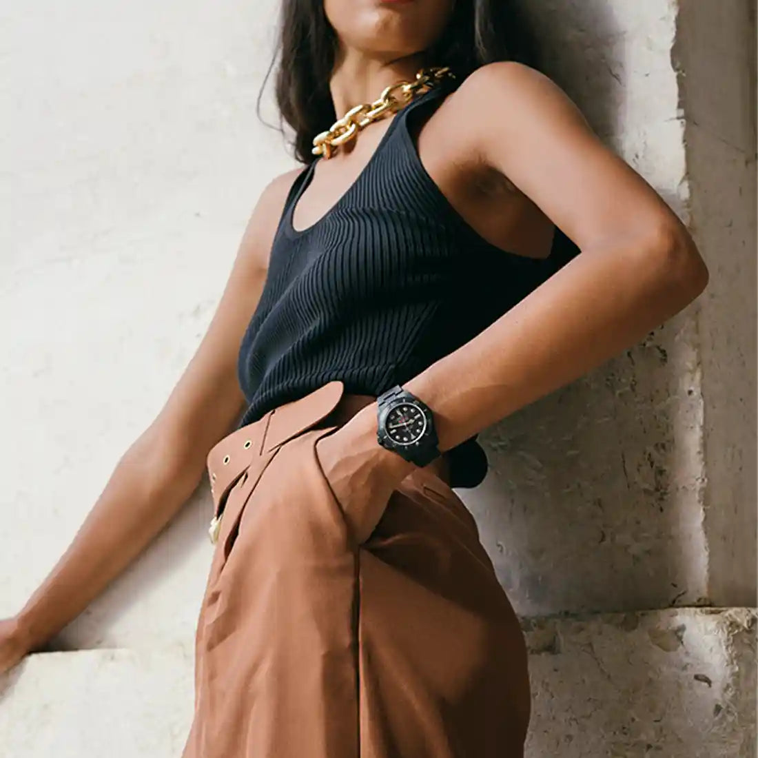 Pro Hunter Submariner Datum Automatik Grau