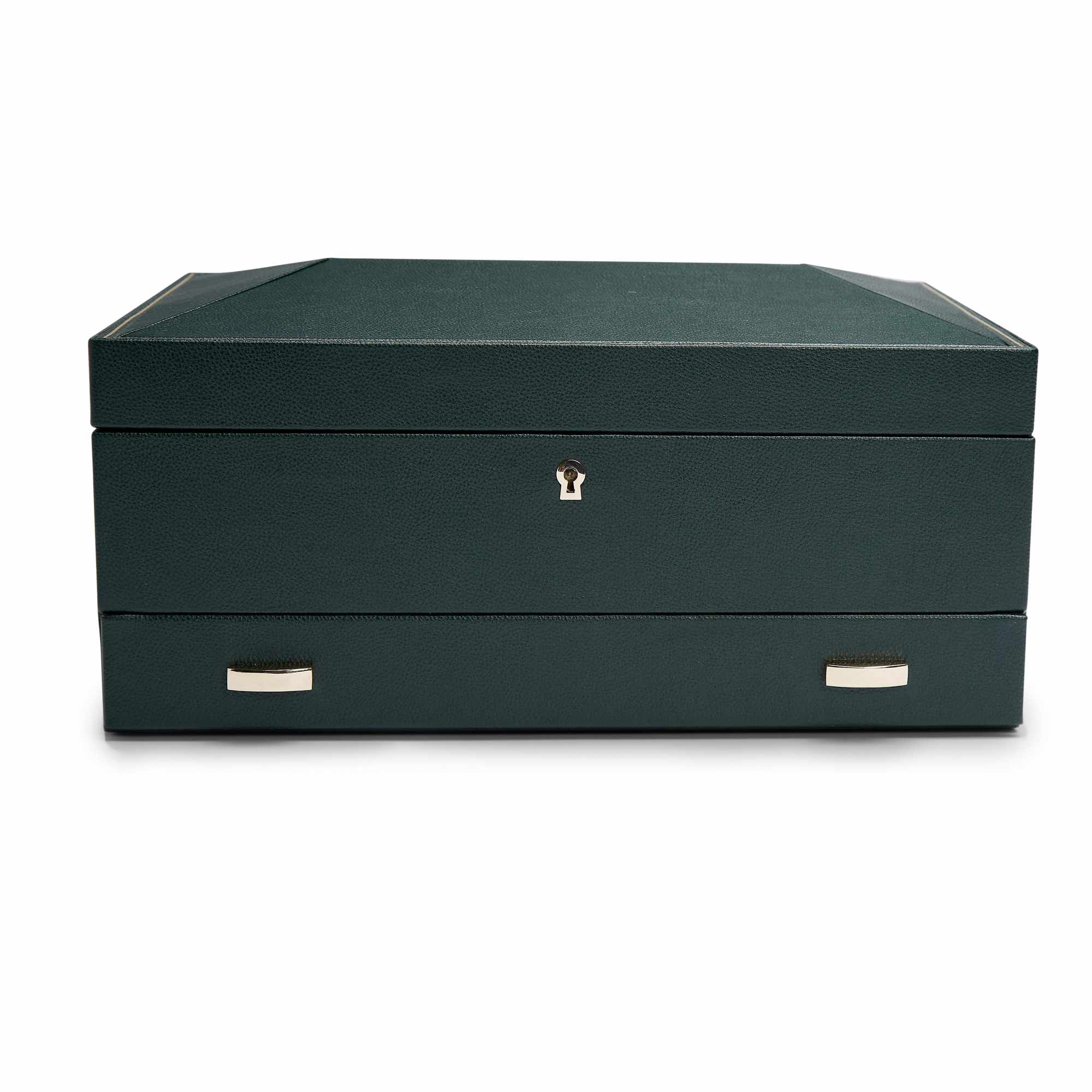 Wolf British Racing 10 Piece Watch Box with Storage