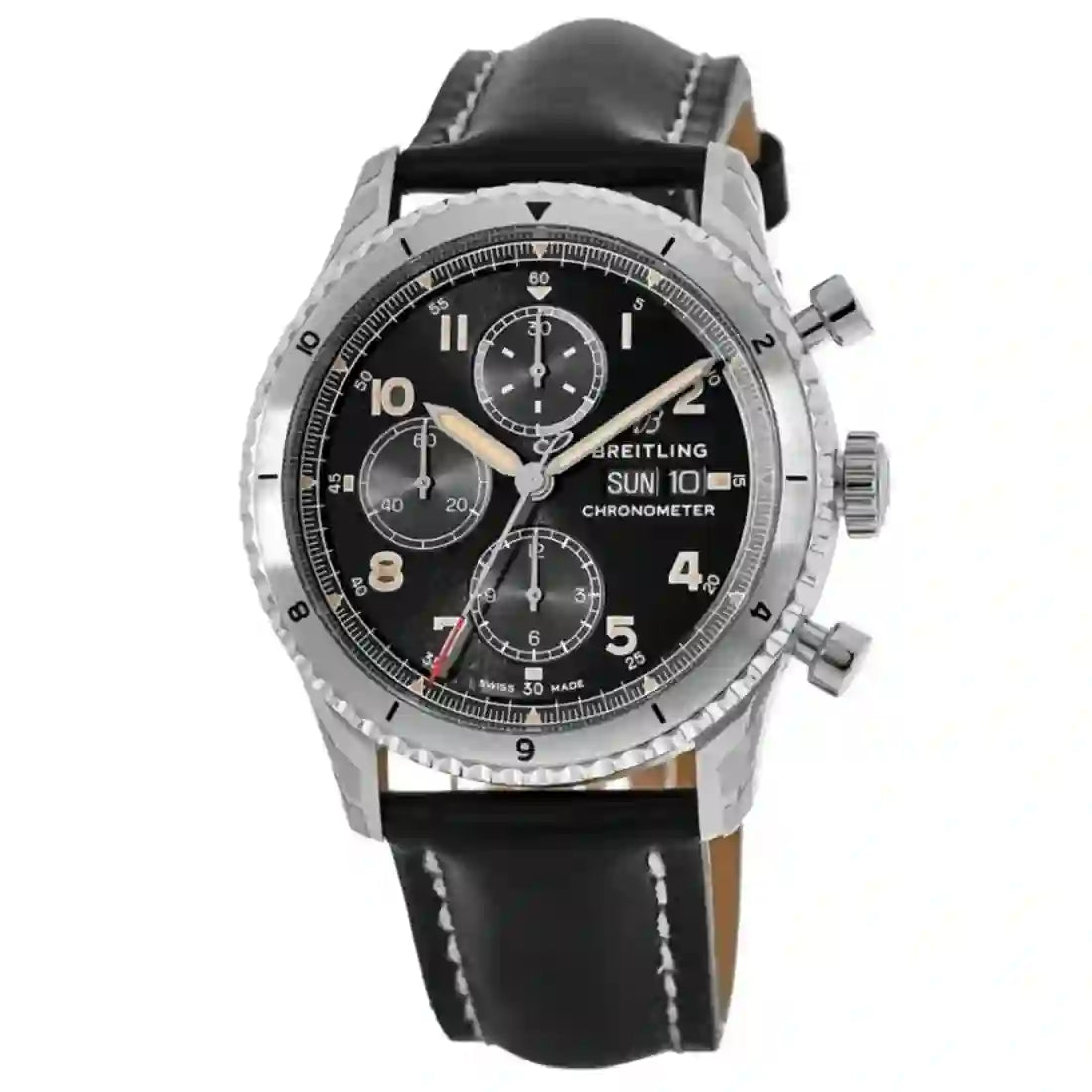 Breitling Classic AVI Automatik Schwarz