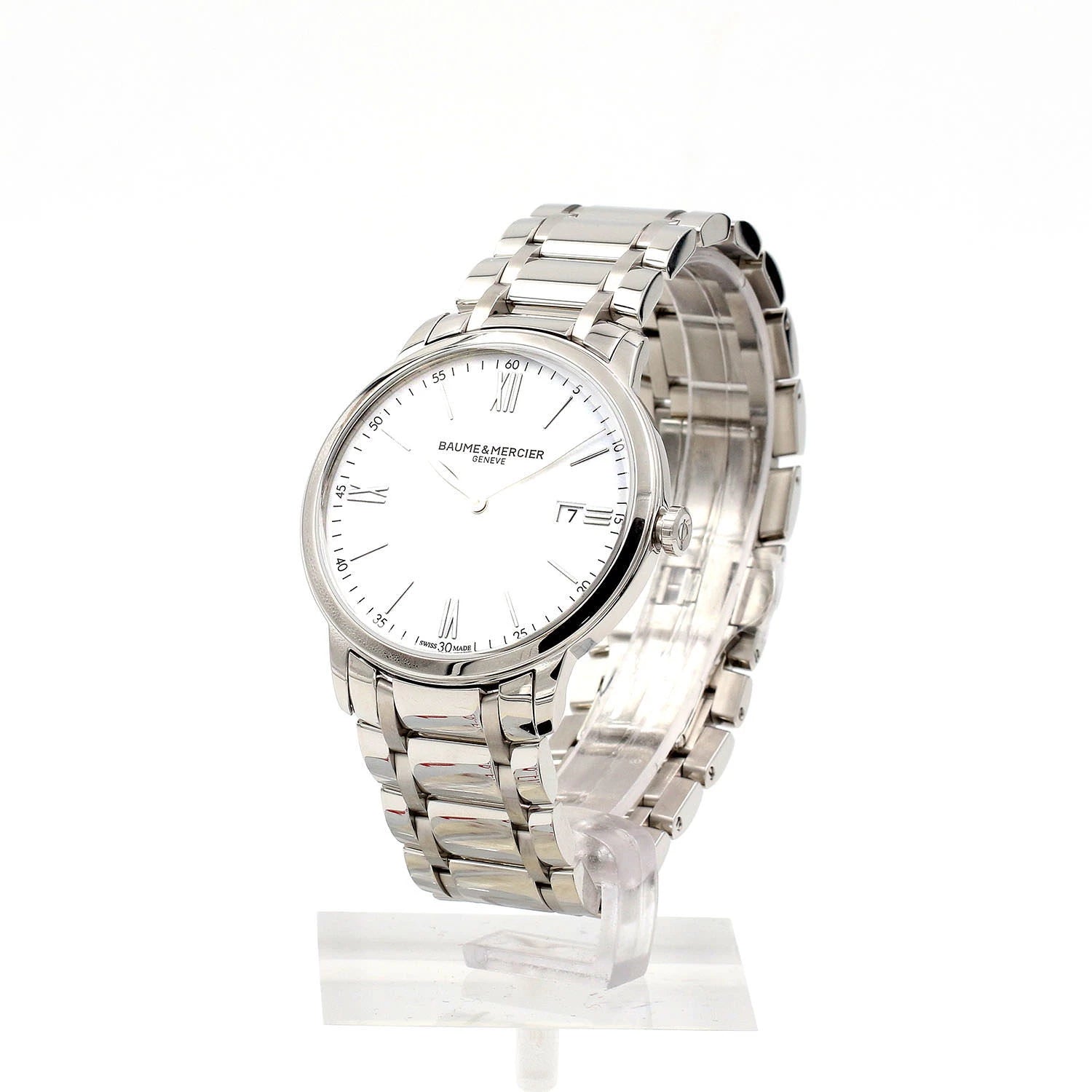 Baume & Mercier Classima Quartz Wit 40 mm