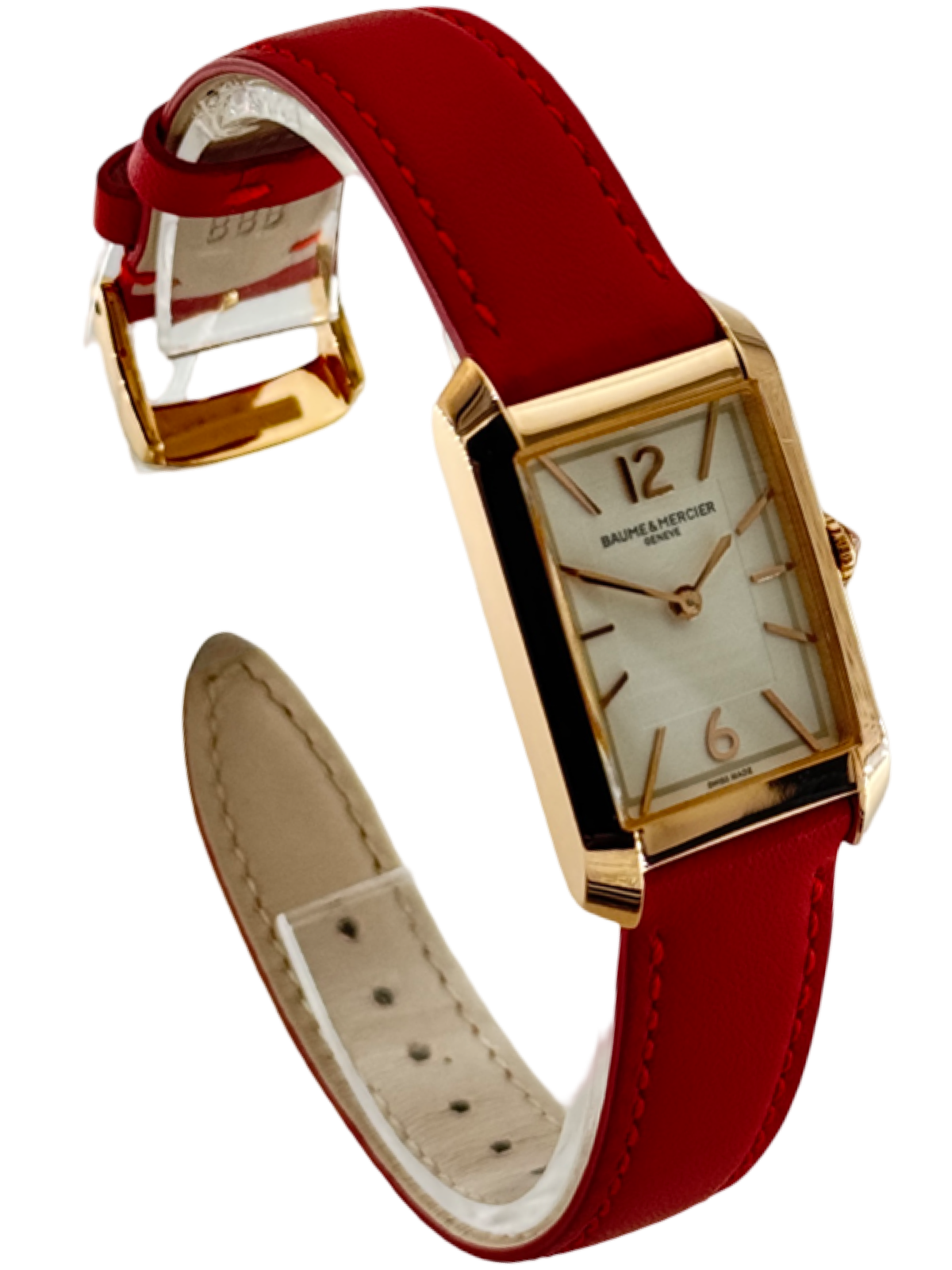 Baume & Mercier Hampton Quartz Zilver 35 mm