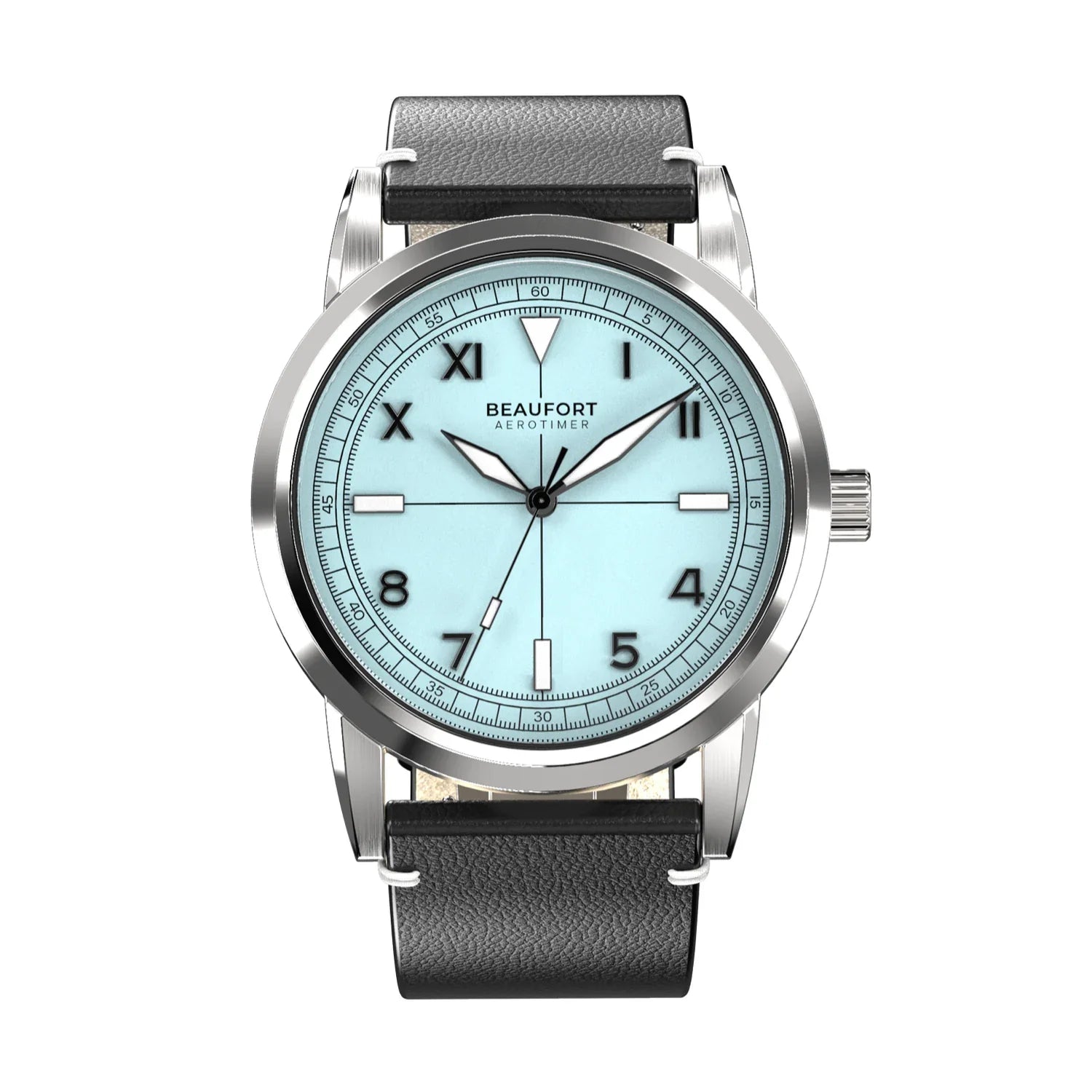Beaufort Aerotimer beuAer20 Blue Dial Stainless steel 40mm Watch