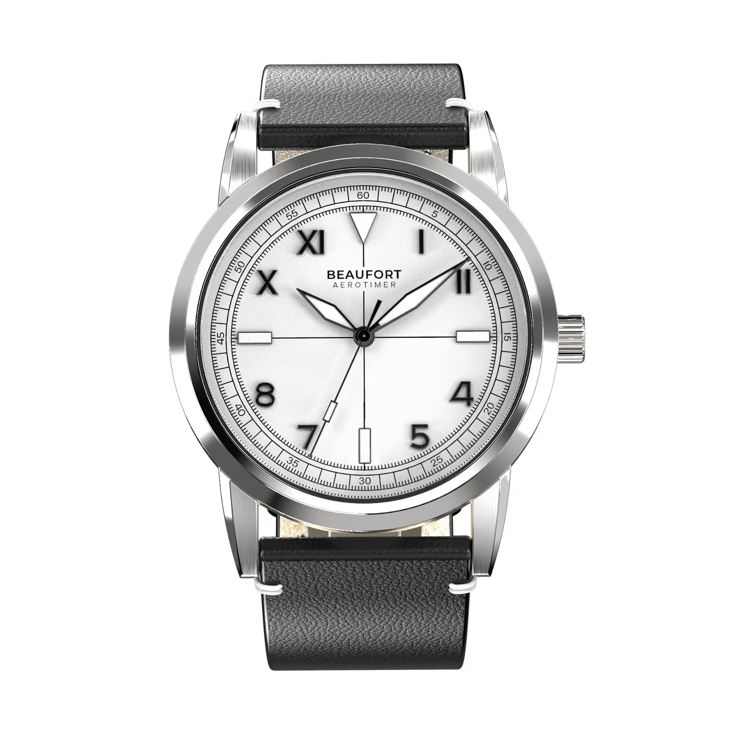 Beaufort Aerotimer beuAer21 White Dial Stainless steel 40mm Watch
