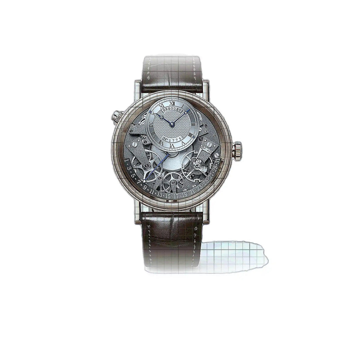 Breguet Tradition 7597BR/G1/9WU Gris Cadran Or rose 40mm Montre