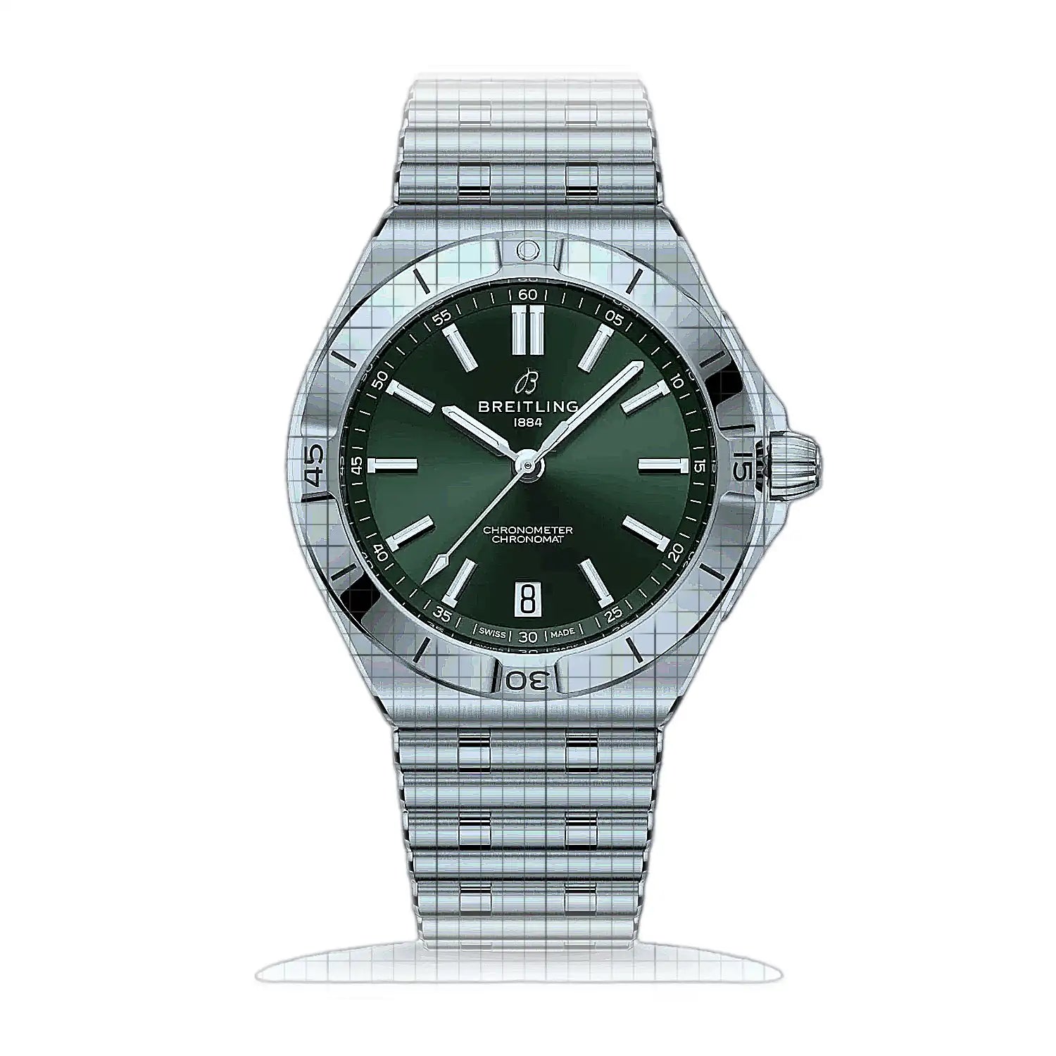 Breitling Chronomat B31 Automatic 40 AB3114101L1A1 Green Dial Stainless steel 40mm Watch