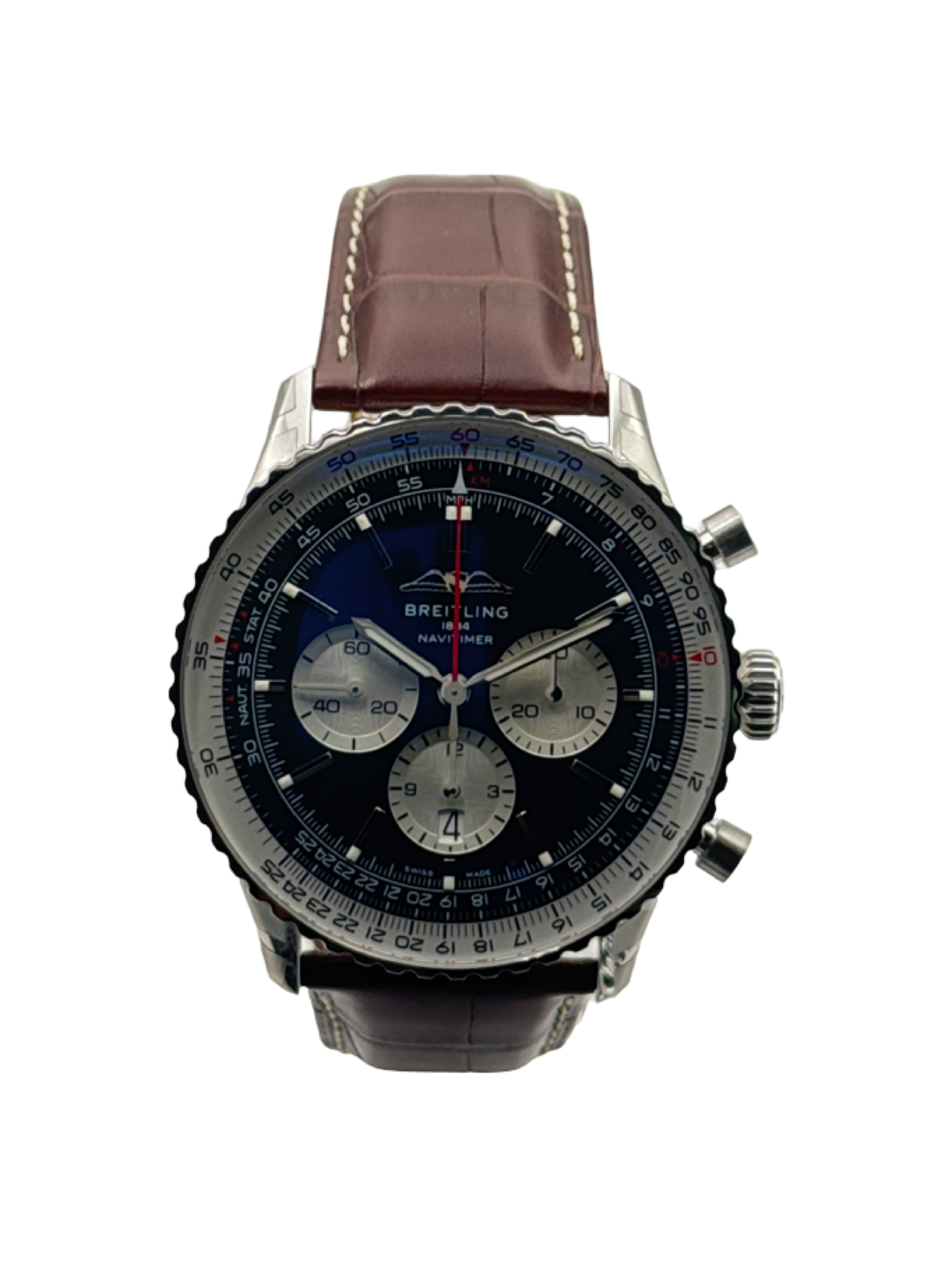 Breitling Navitimer Automatik Blau 46 mm