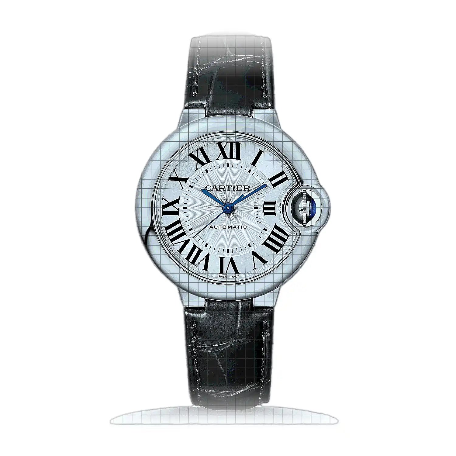 Cartier Ballon Bleu Automatic Silvery opaline 33mm