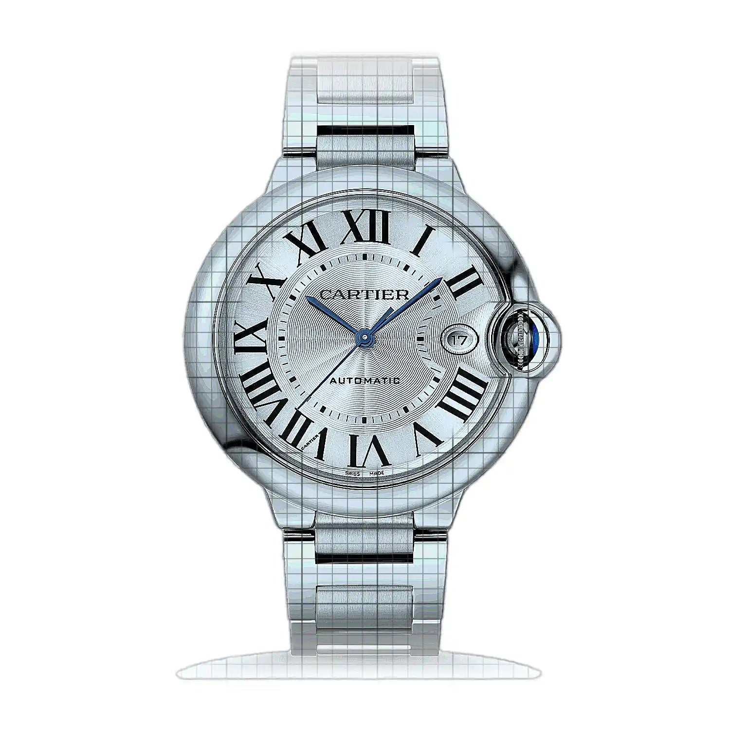 Cartier Ballon Bleu 40mm Silver