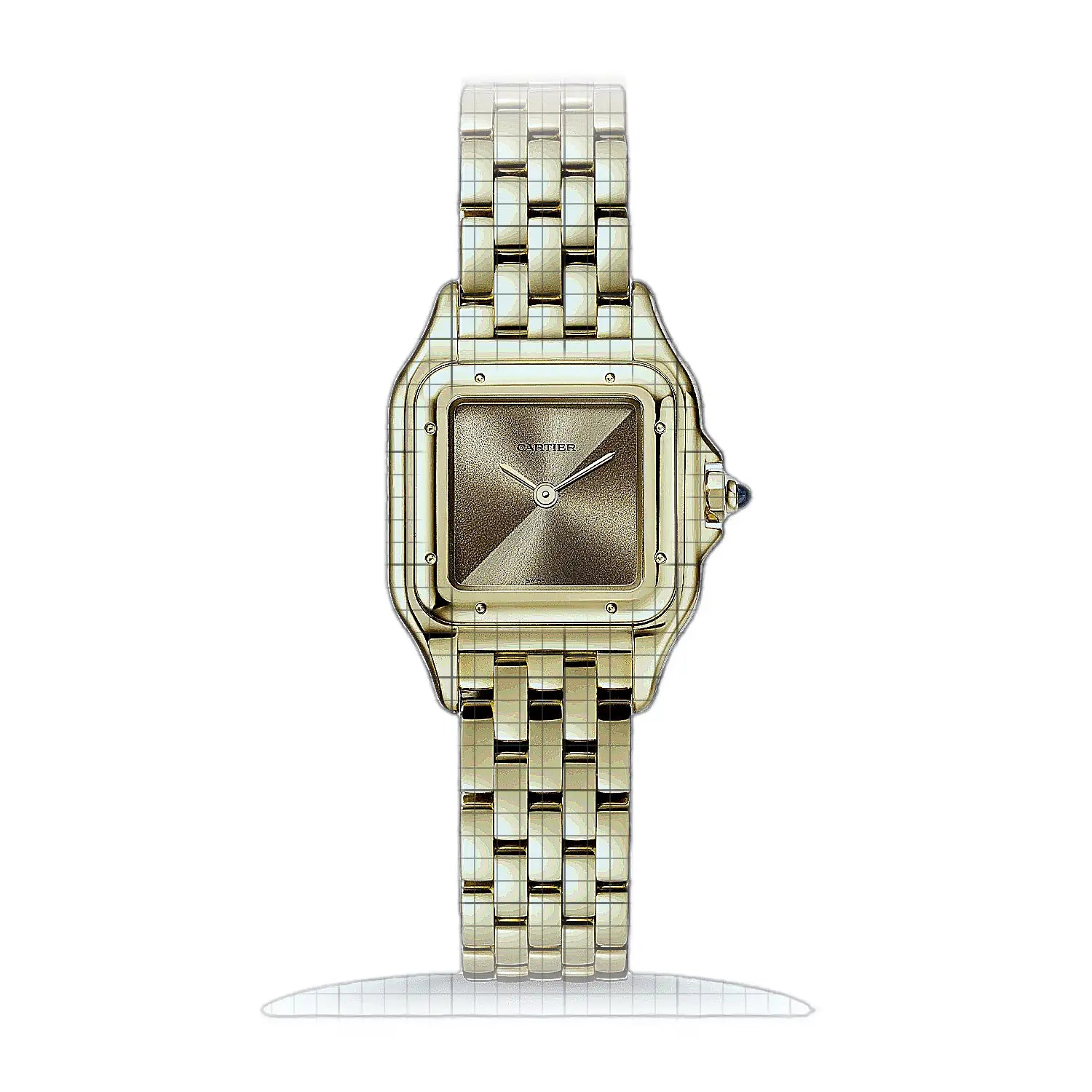 Cartier Panthère de Cartier WGPN0031 Gold Dial Yellow gold 22mm Watch