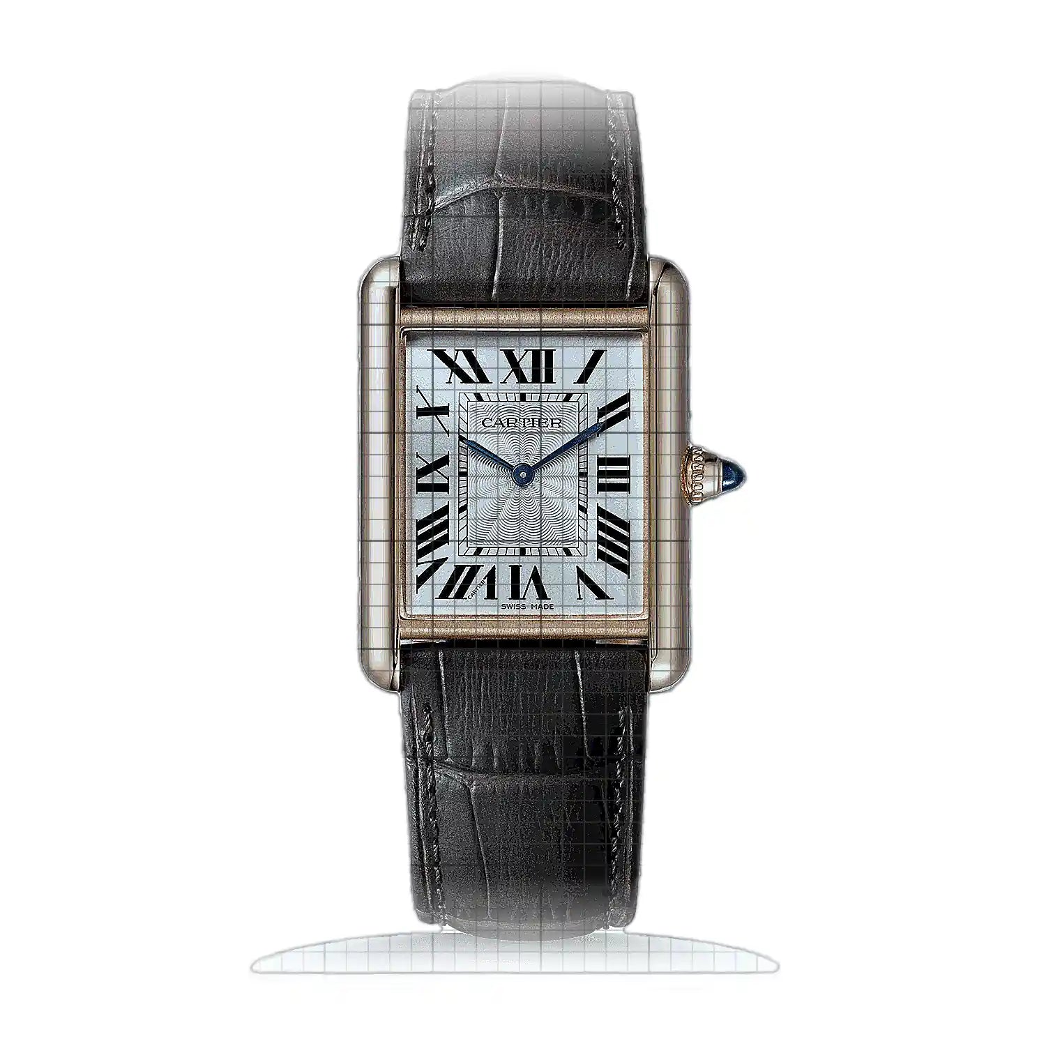 Cartier Tank Louis Manual winding Silver 33.7 x 25.5mm