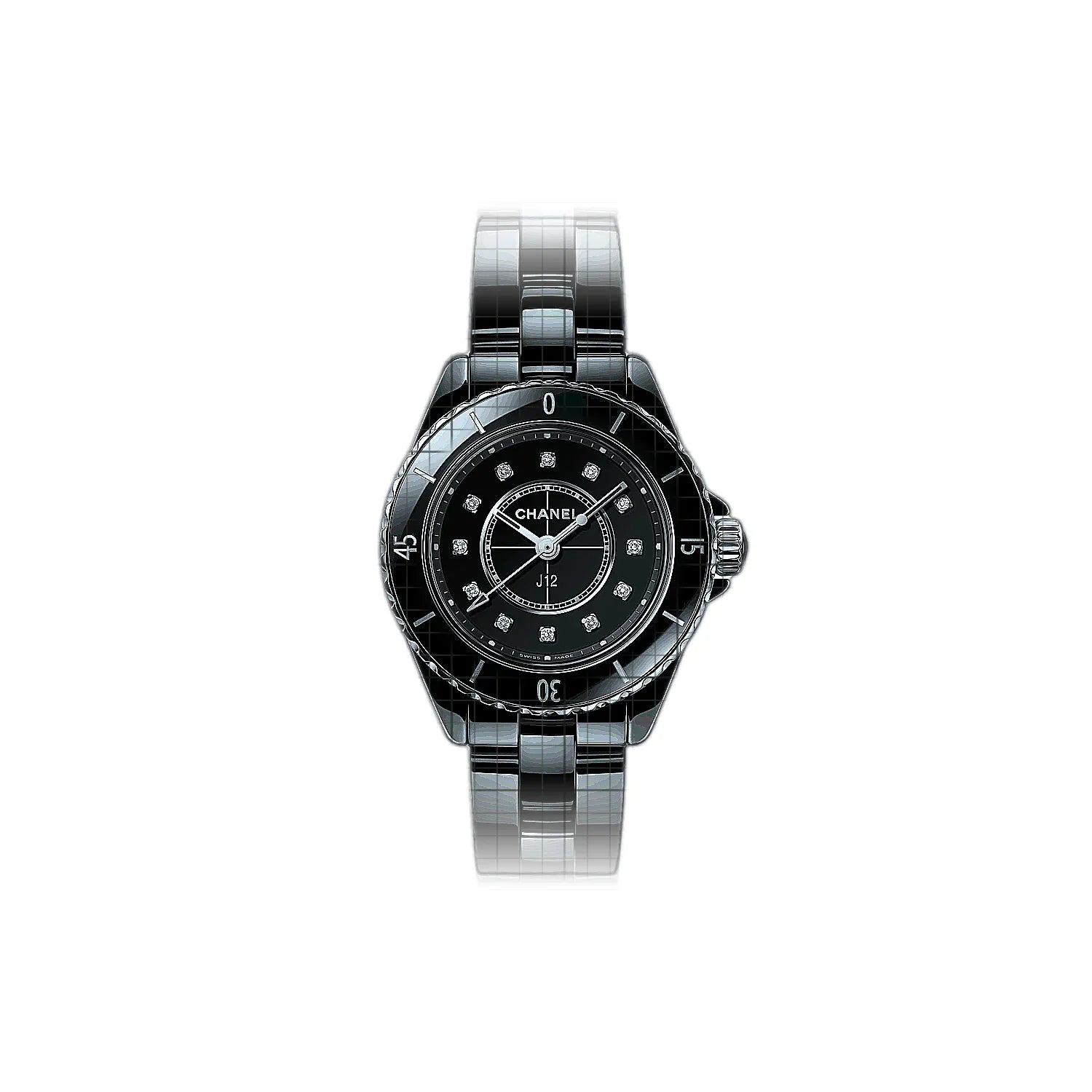 Chanel J12 28mm Black