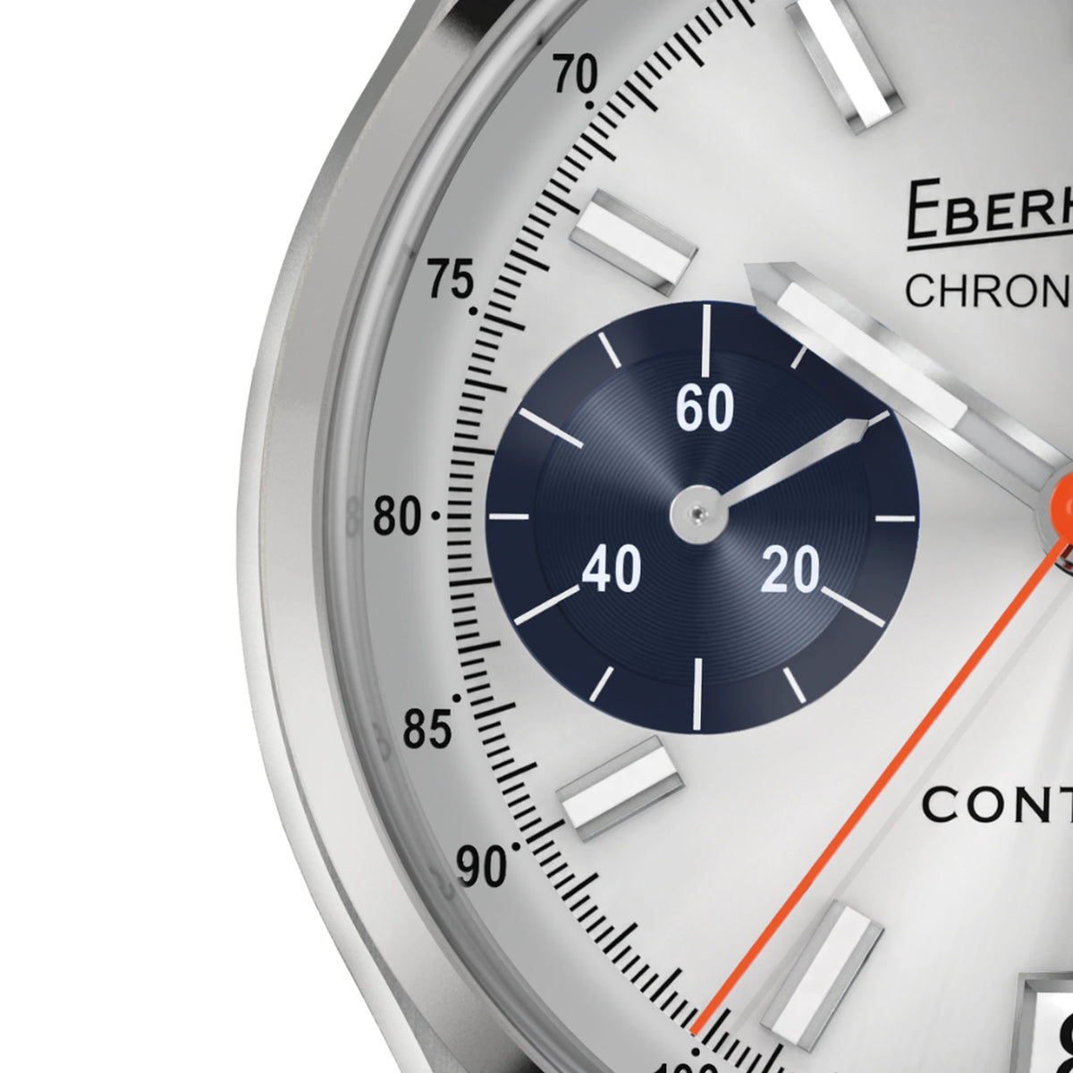 Eberhard & Co Contodat Chronograph Silver 31156.04 CA2C