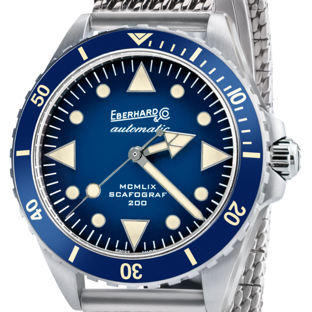 Eberhard & Co SCAFOGRAF 200 MCMLIX Blue 41047.03 CAM2C