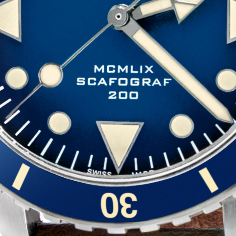 Eberhard & Co SCAFOGRAF 200 MCMLIX Blue 41047.03 CP