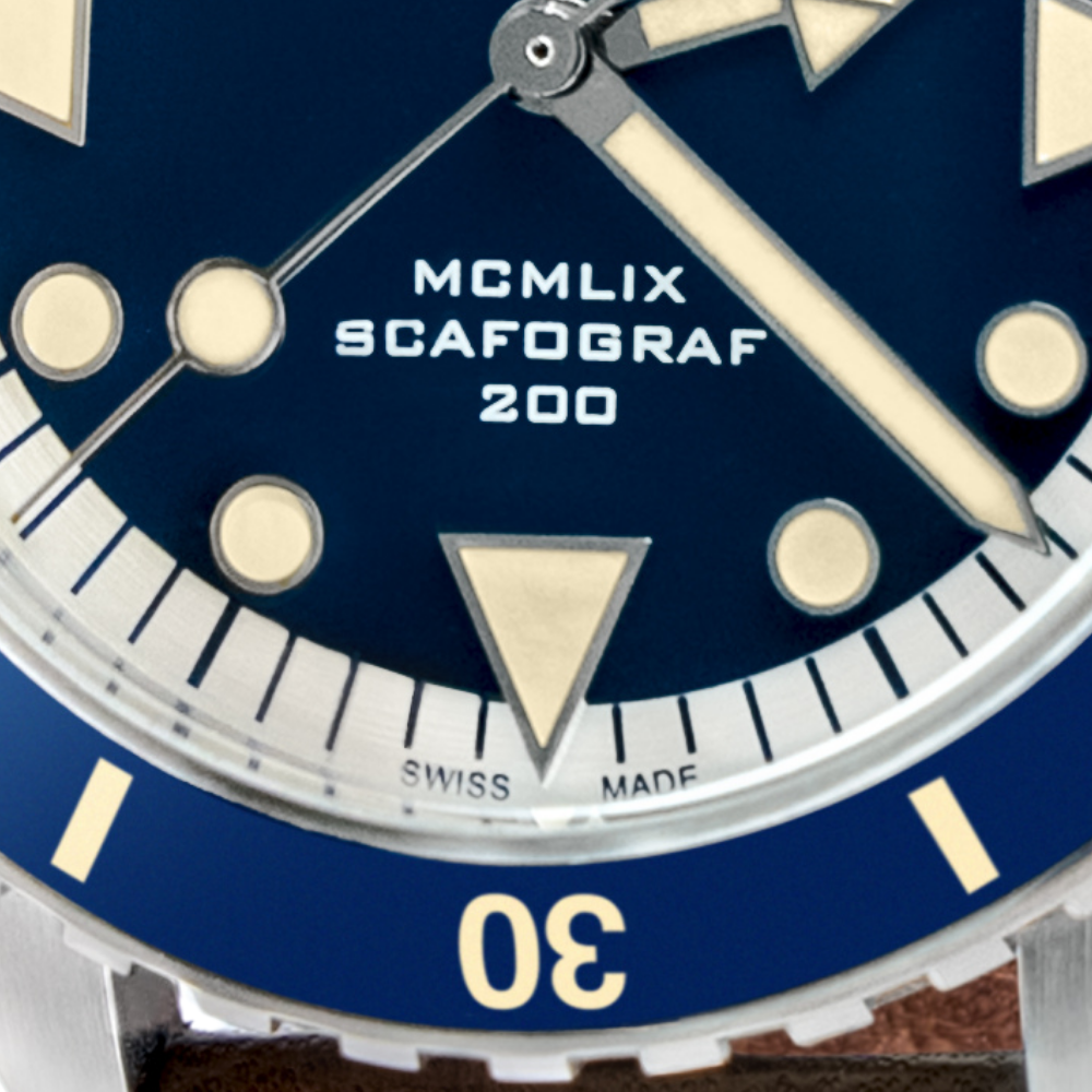 Eberhard & Co SCAFOGRAF 200 MCMLIX Bleu 41047.04 CP