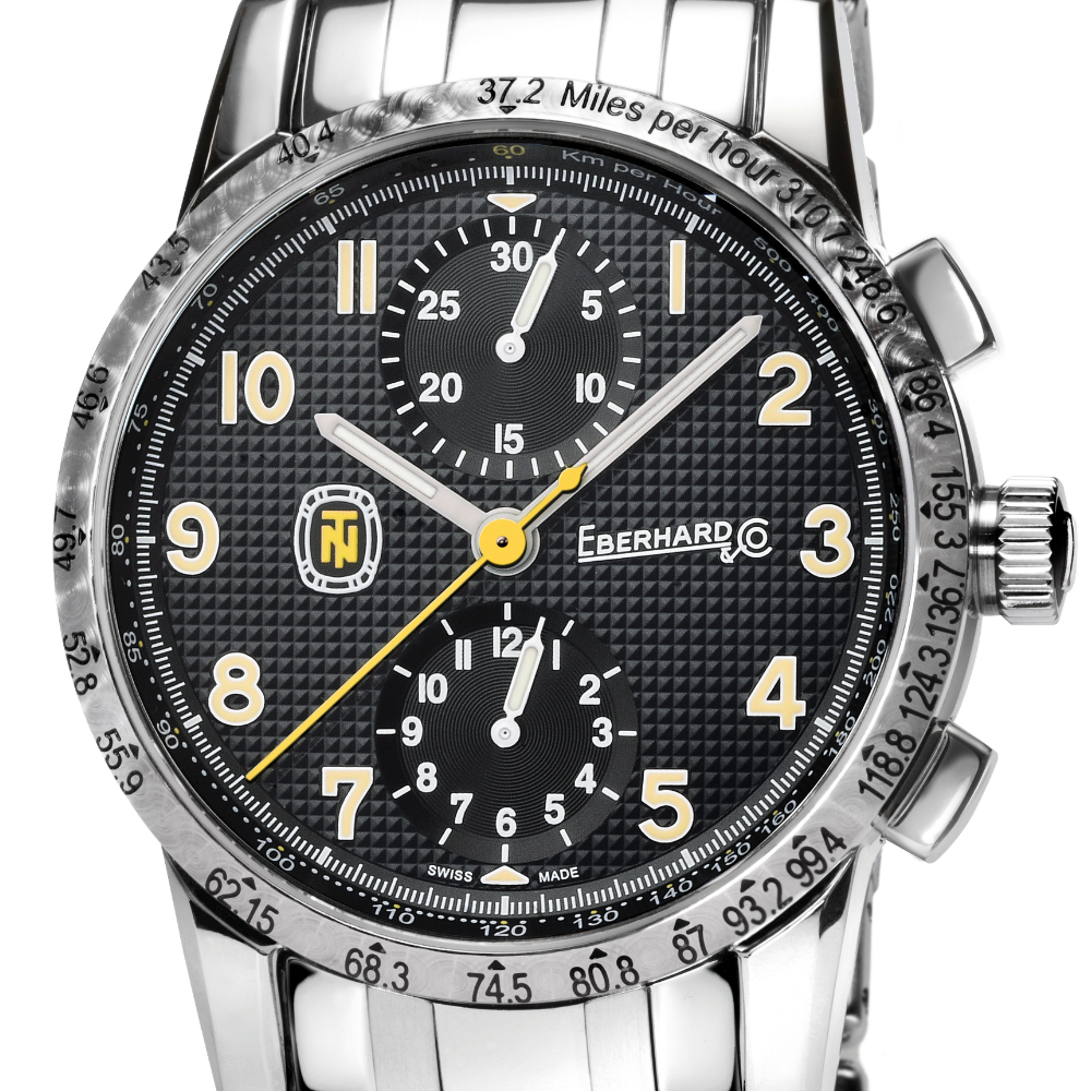 Eberhard & Co TAZIO NUVOLARI Noir 31175.01 CA2C