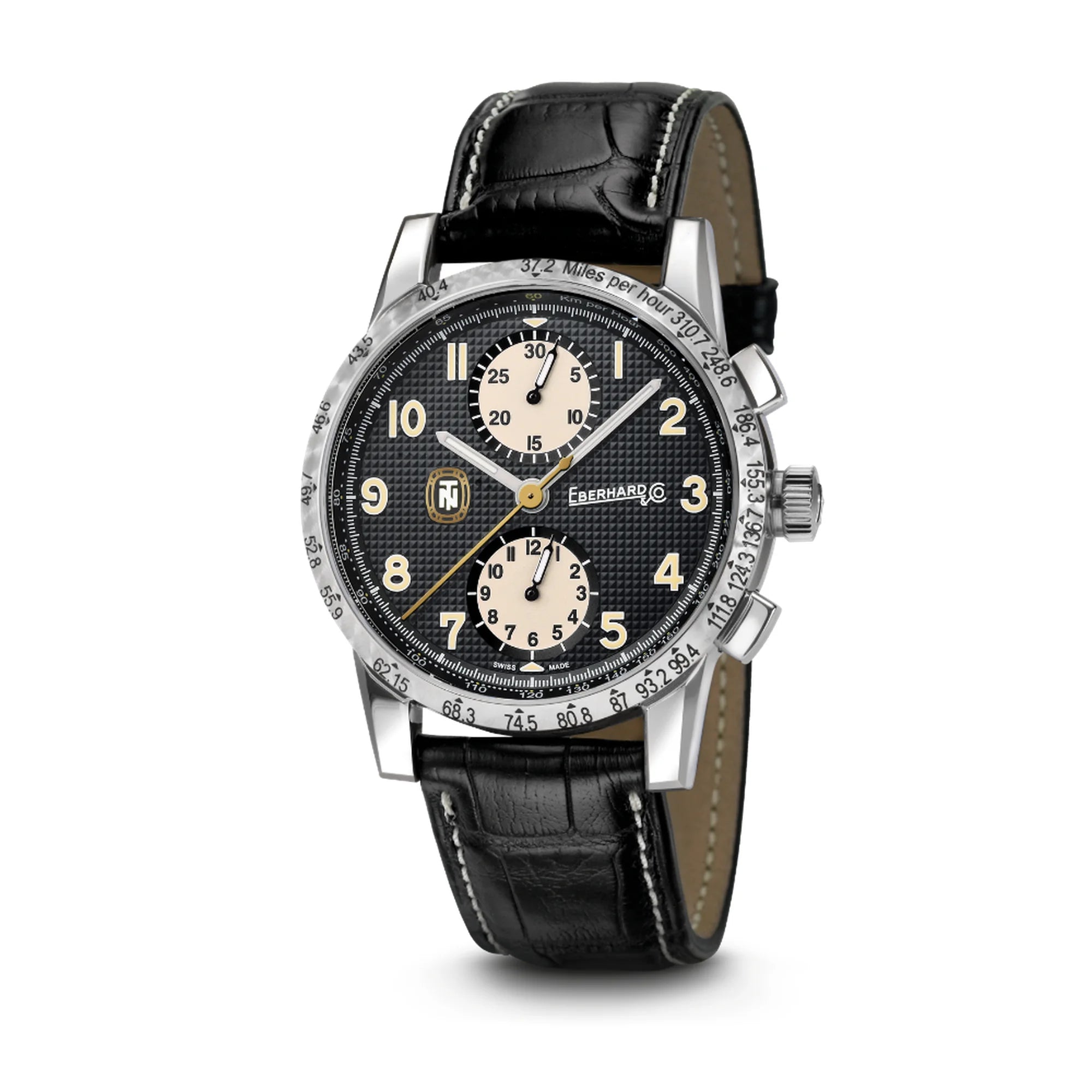 Eberhard & Co TAZIO NUVOLARI GOLD CAR COLLECTION Black 31176.02 CP