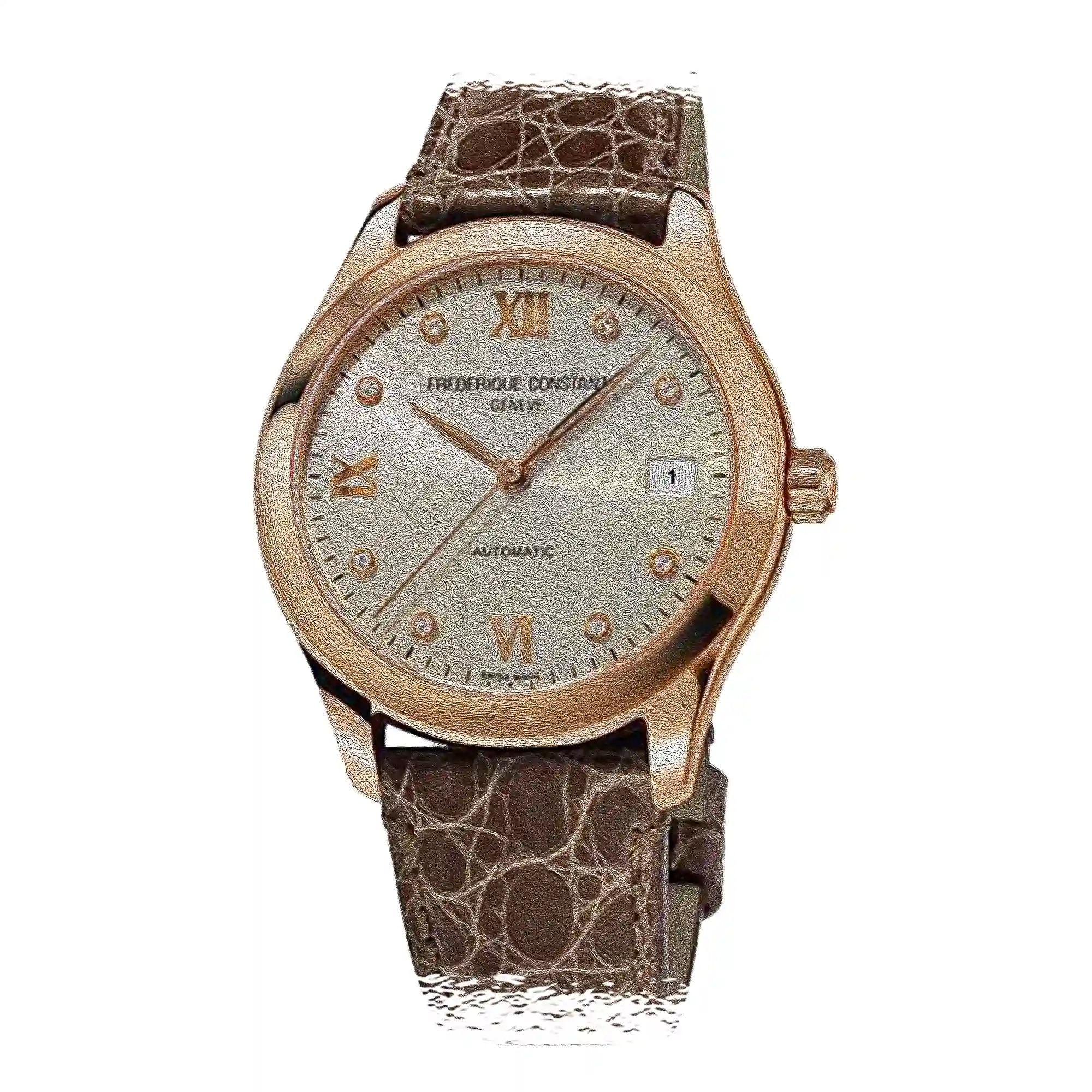 Frederique Constant DamenuhrAutomatik Grau