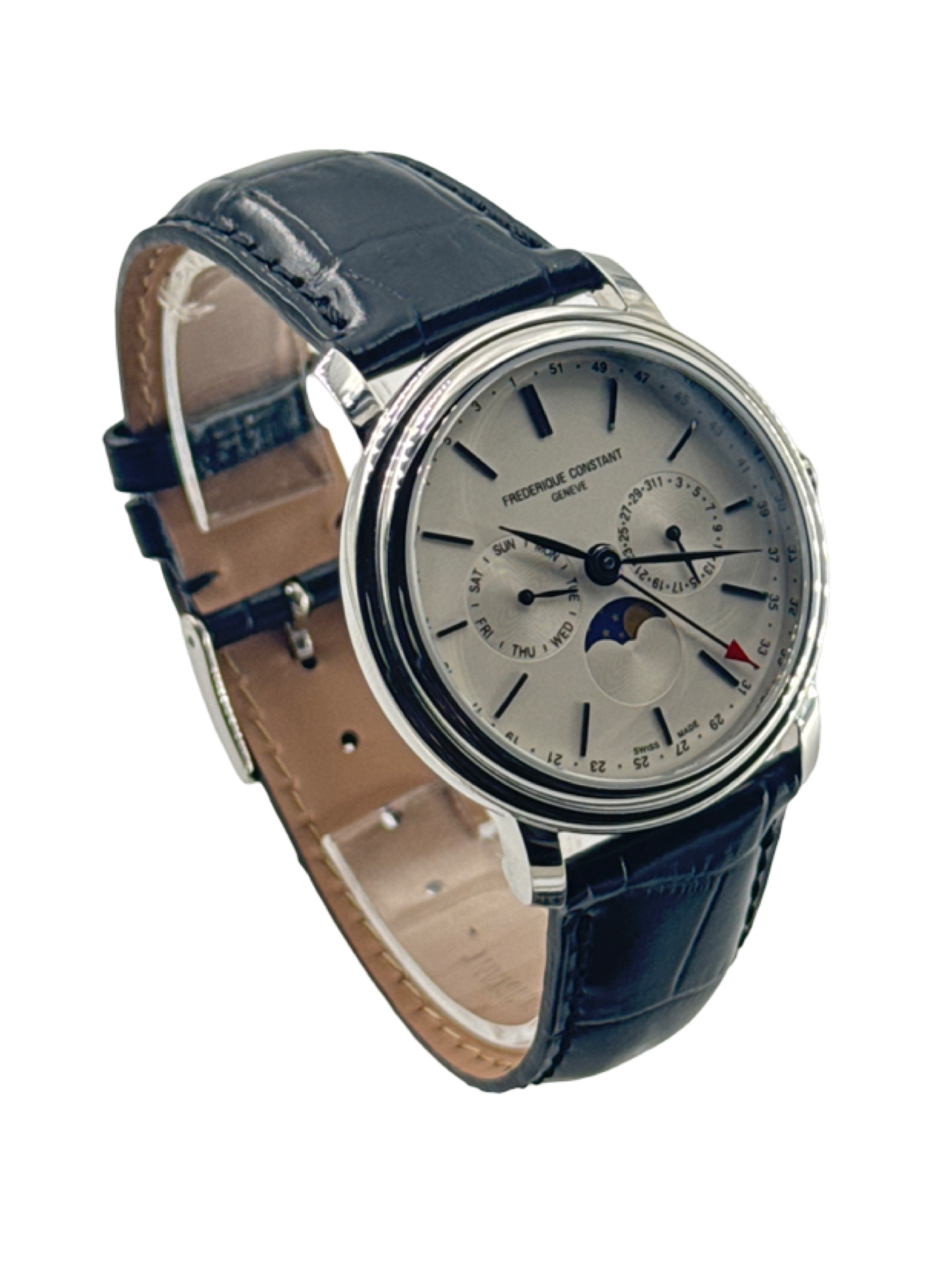 Frederique Constant Classics Quarz Silber 40 mm
