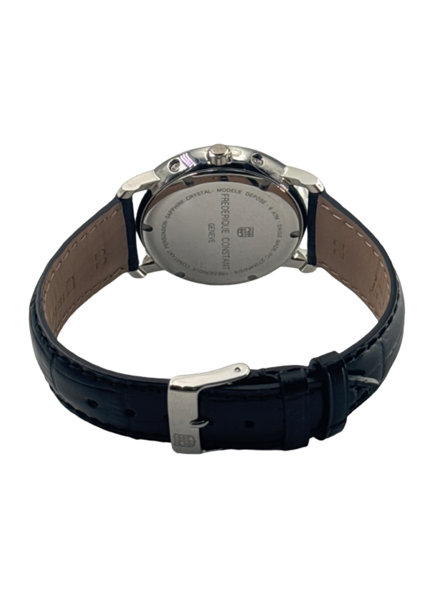 Frederique Constant Classics Quarz Silber 40 mm
