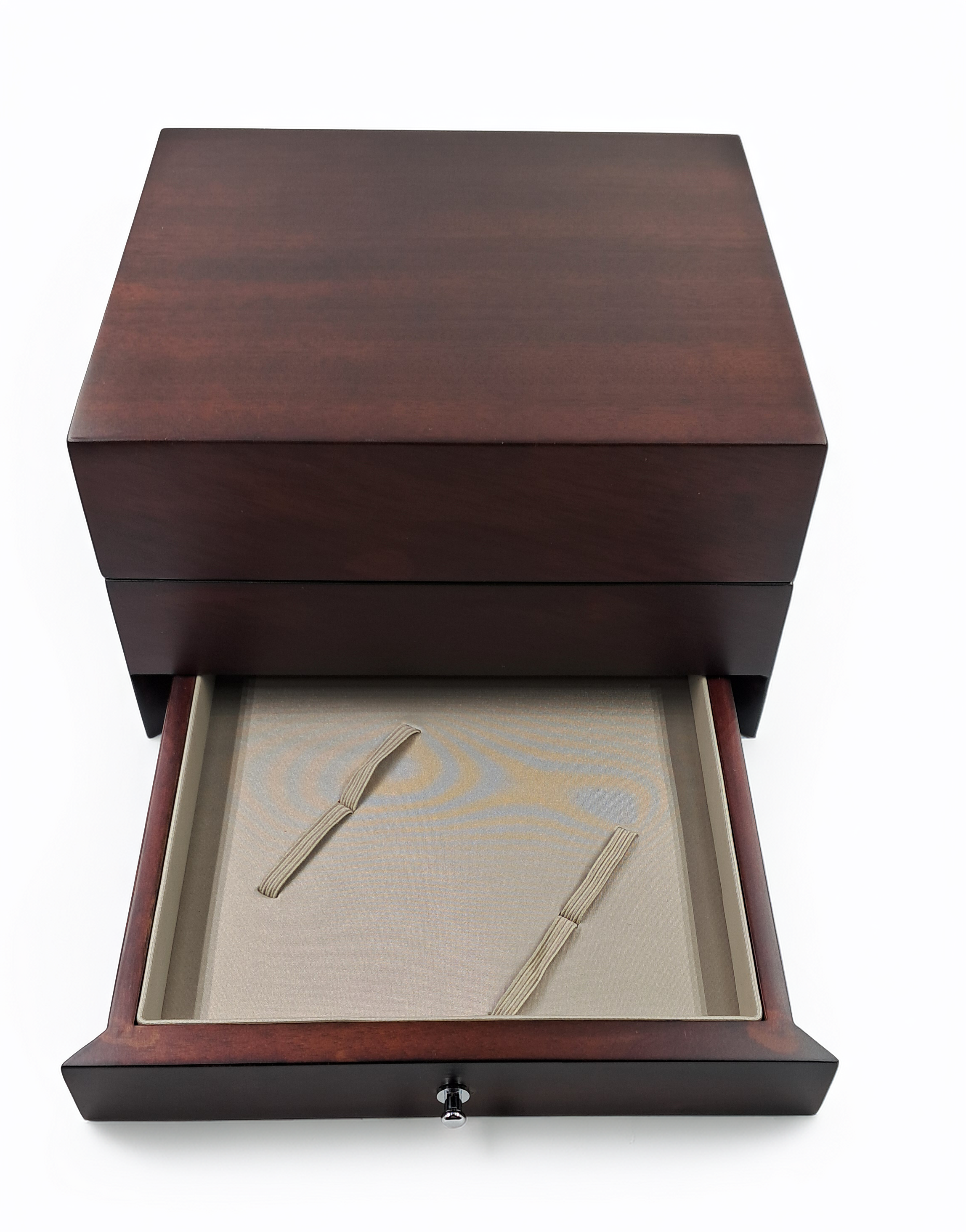 Frederique Constant Wooden Watch Box with Pillow and drawer