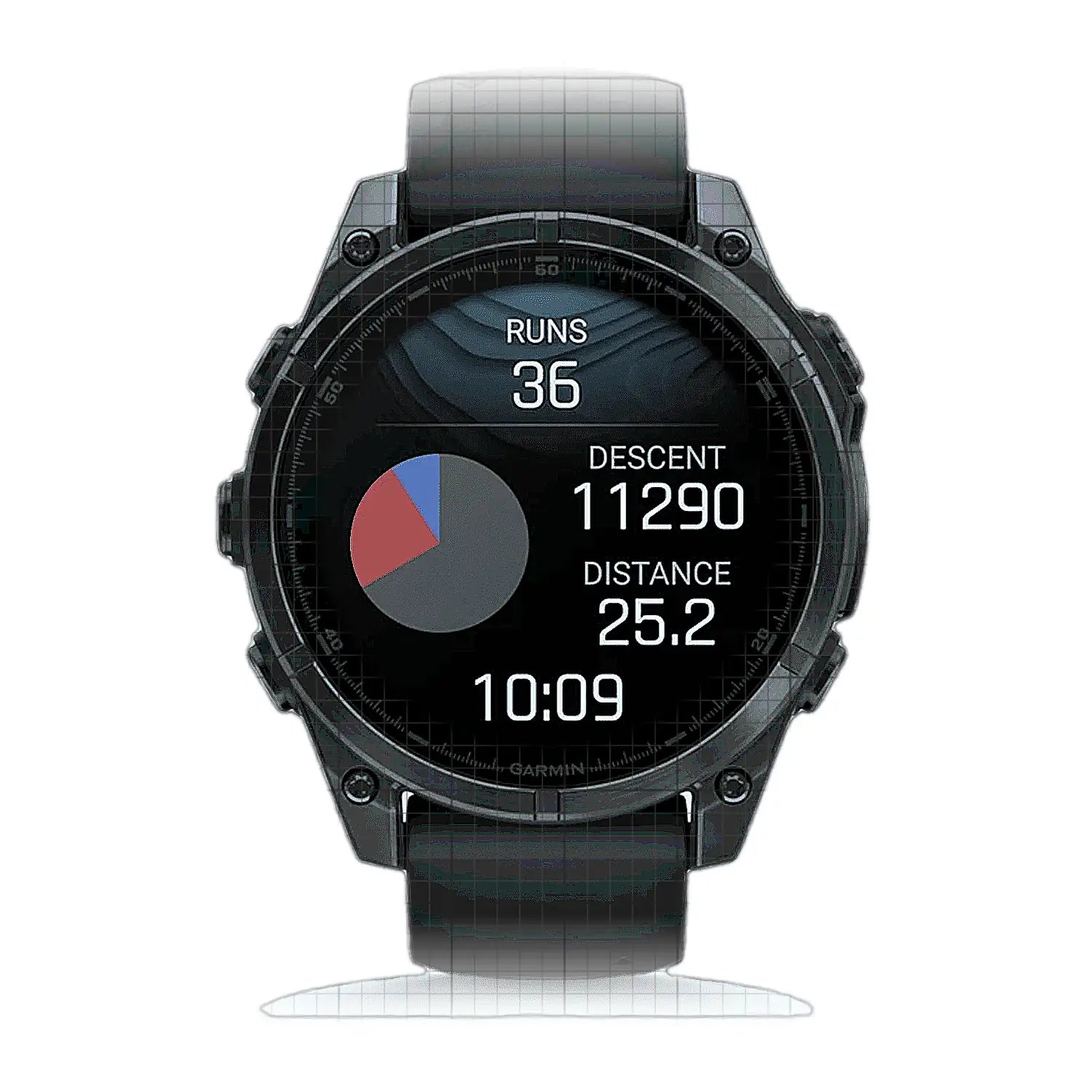 Garmin Fenix 8 – 51 mm, AMOLED 010-02905-21 Digital Dial Polycarbonate 51mm Watch