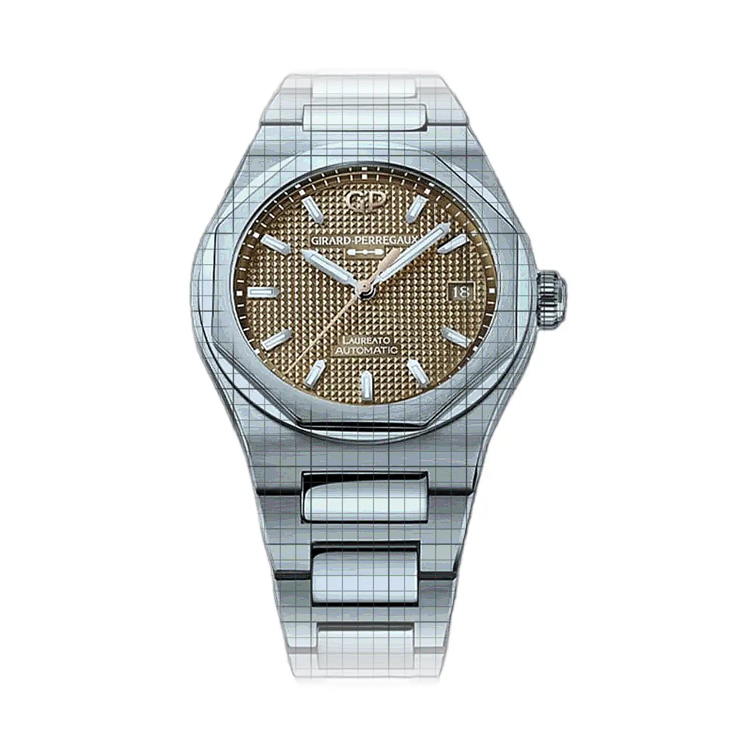 Girard-Perregaux Laureato 38mm Orange
