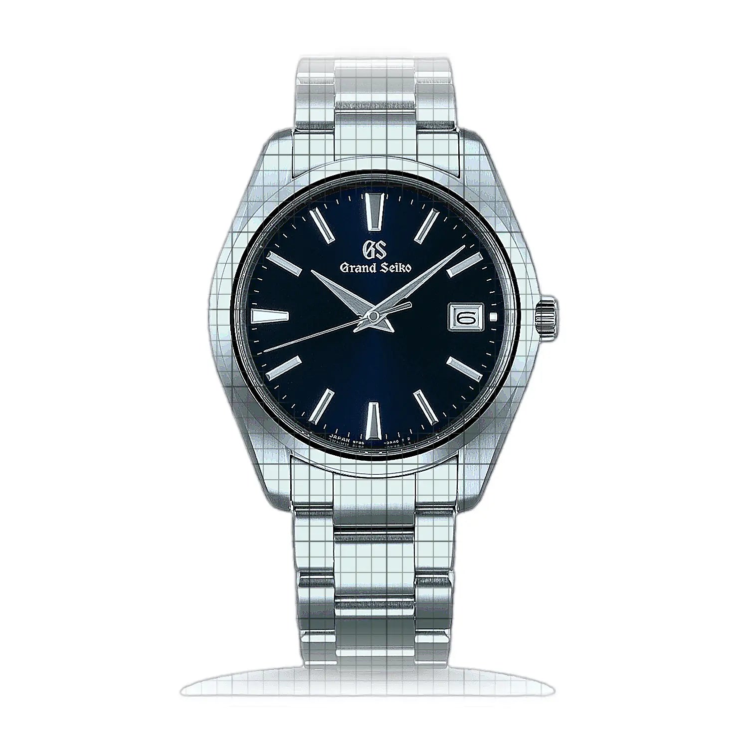 Grand Seiko Heritage Quartz SBGP013 Blue Dial Stainless steel 40mm Watch