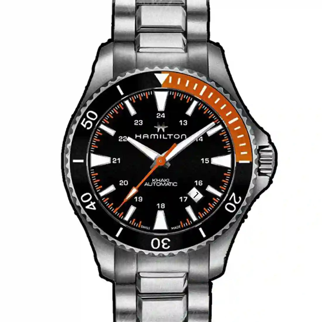 Hamilton Kaki Bleu Automatique Noir 40mm