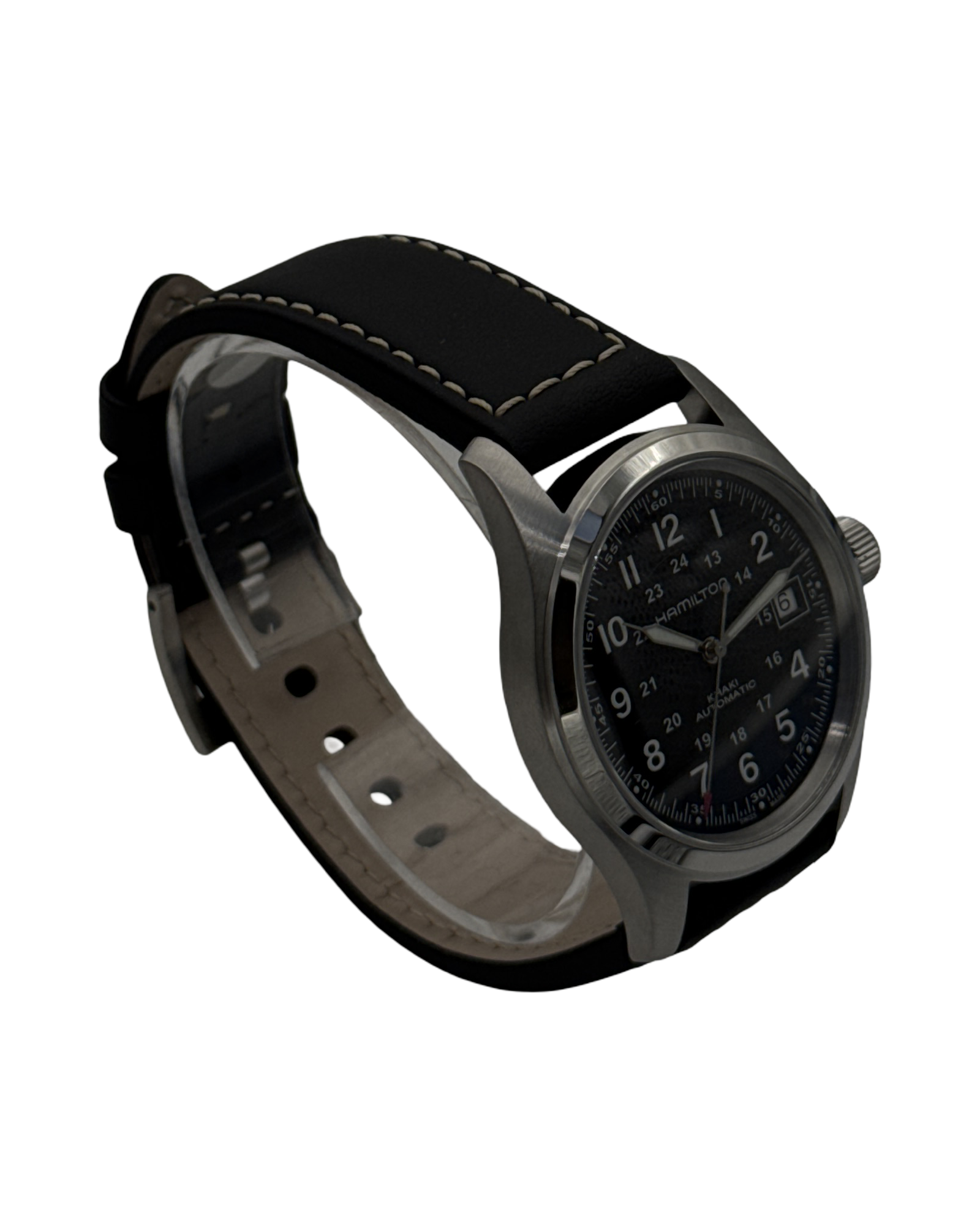 Hamilton Khaki Field Automatic Zwart 38 mm