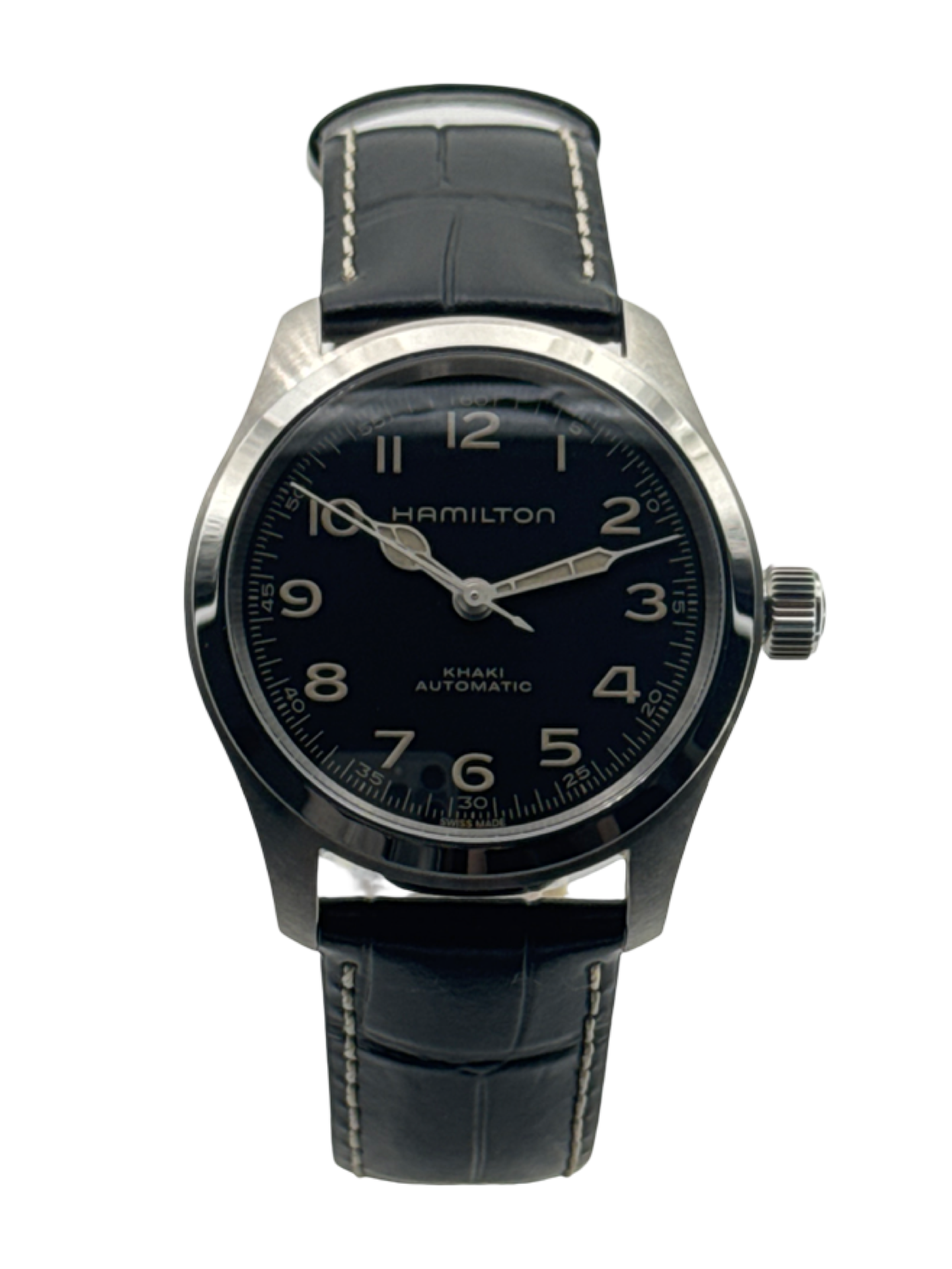 Hamilton Khaki Field Automatic Zwart 38 mm