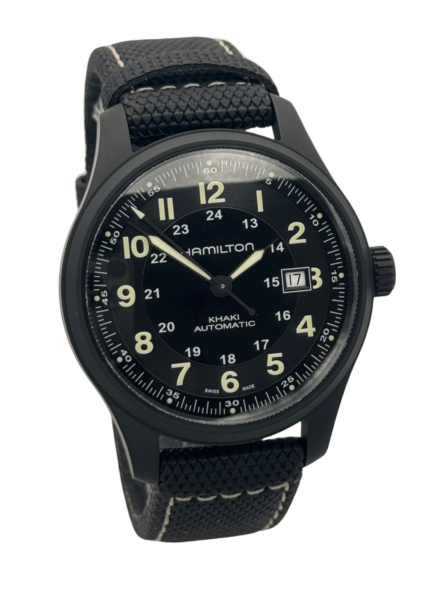 Hamilton Kaki Field Automatique Noir 42 mm