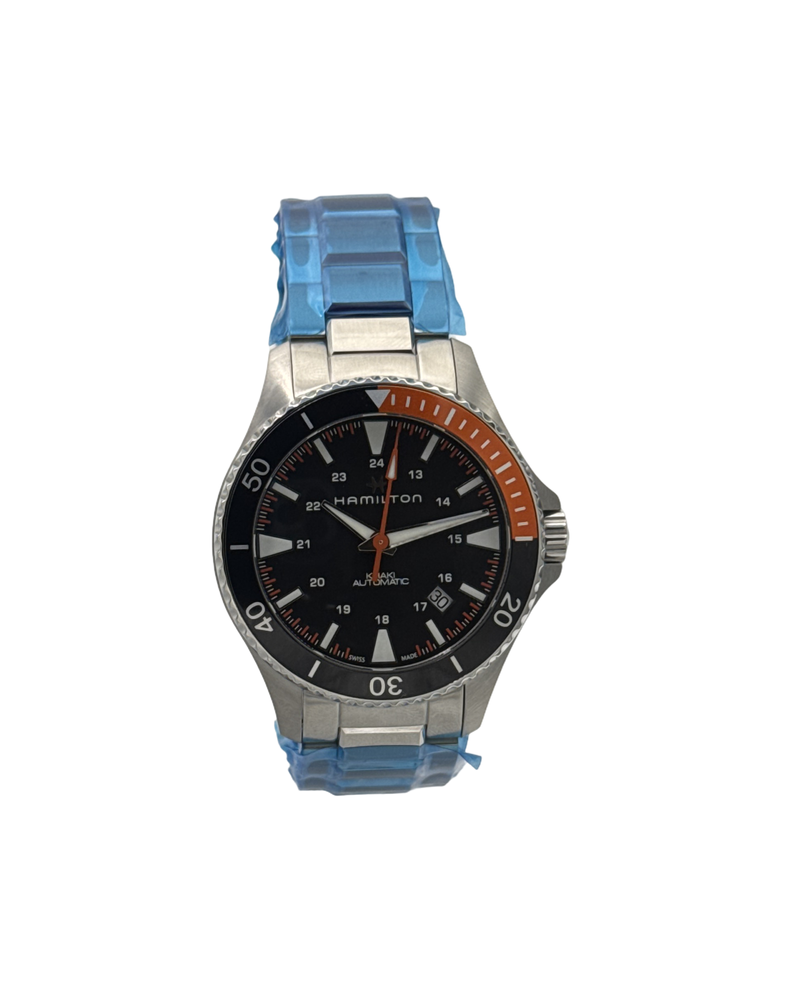 Hamilton Kaki Bleu Automatique Noir 40mm