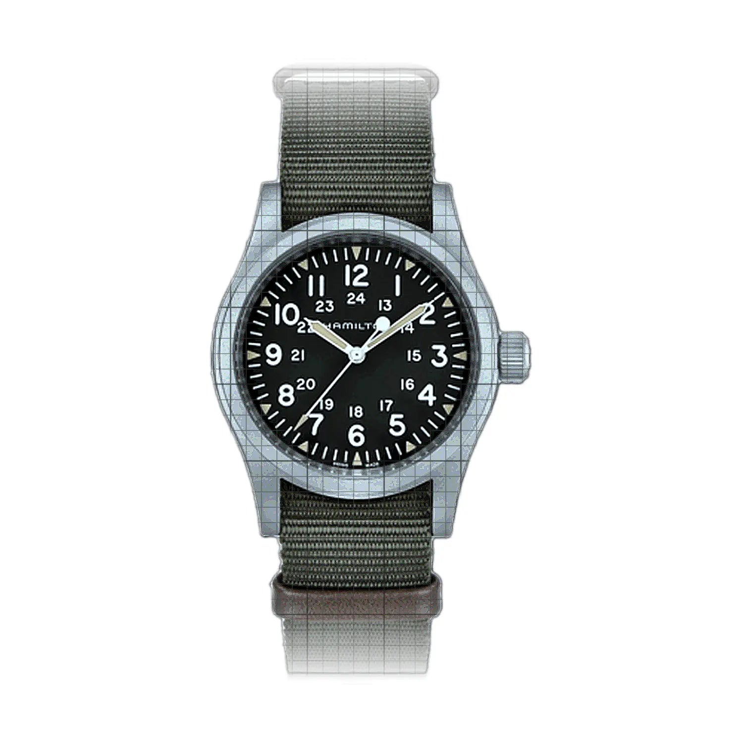 Hamilton Khaki Field Mechanical 38mm Black