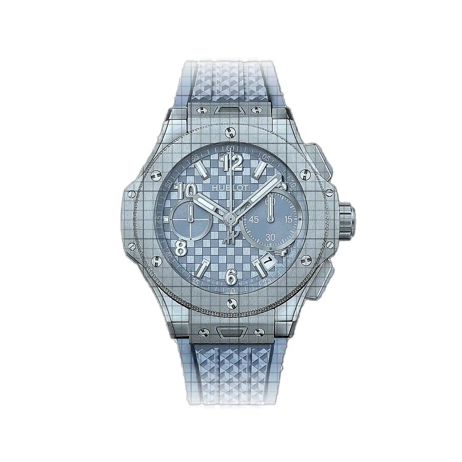 Hublot Big Bang Original Unico Titanium Coal Blue 43 mm 431NX717BRX