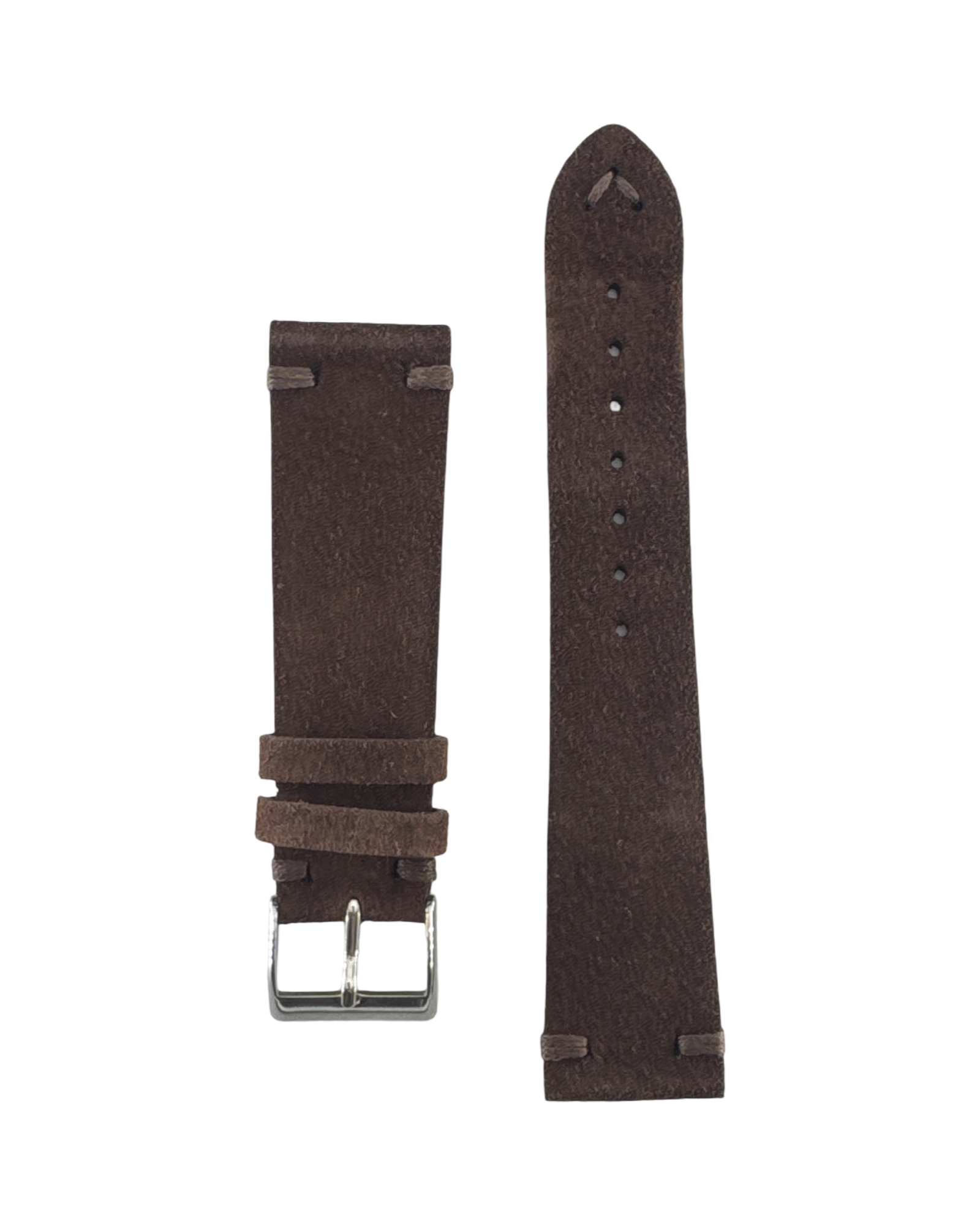 Montredo Made in Italy Genuine Leather Calf Watch Strap – Dark Brown