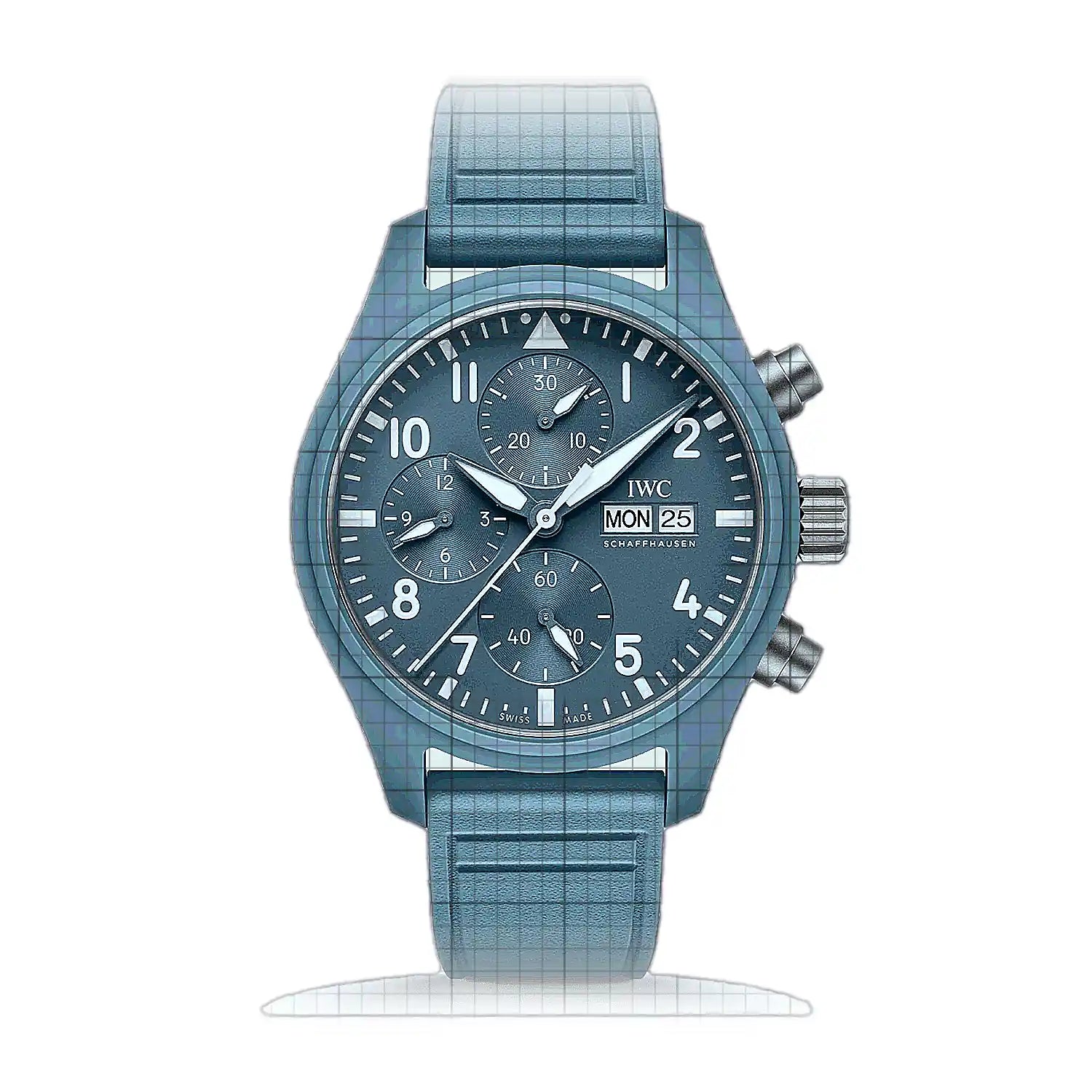 IWC Pilot Chronograph 41mm Green