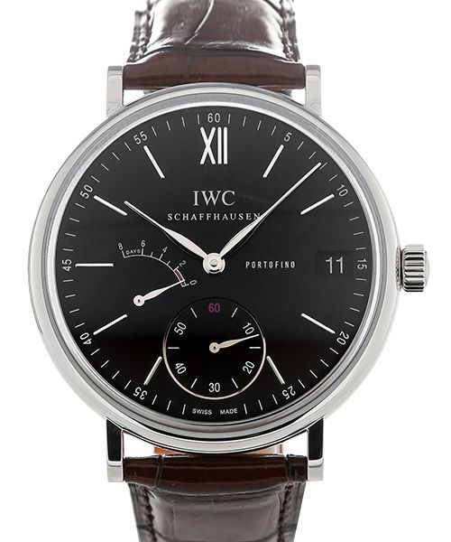 IWC Portofino Manual Winding Black 45mm