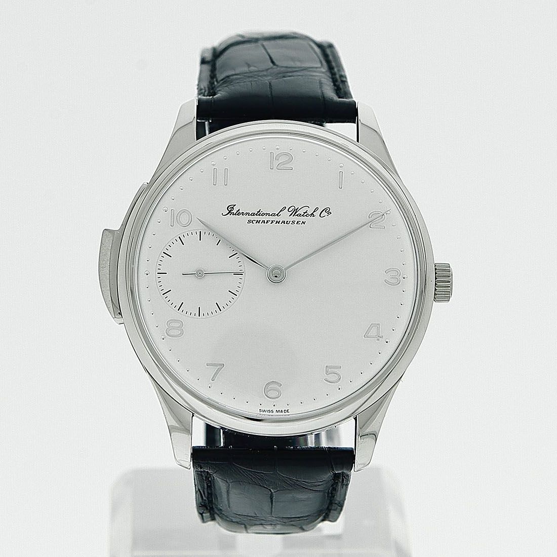 IWC Portugieser met handopwinding, zilver