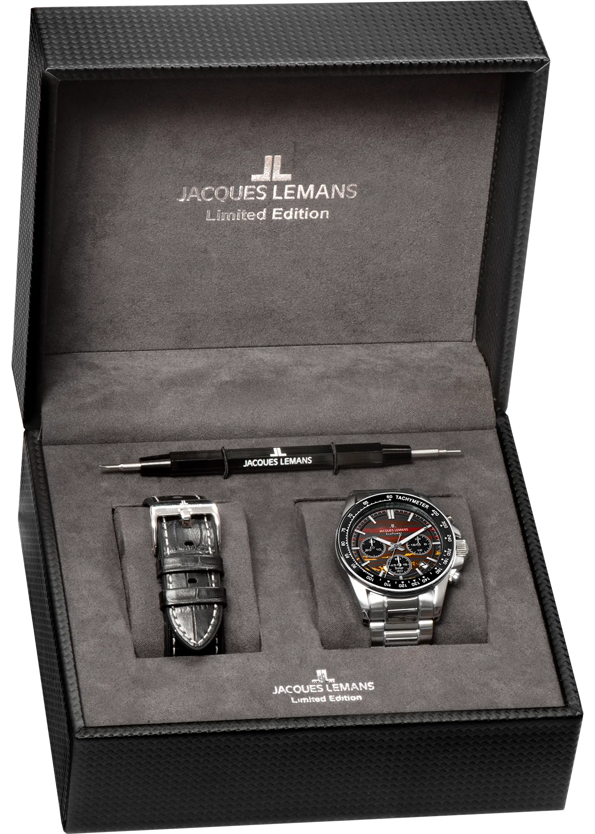 Jacques Lemans Eco Power Black 42mm Limited Edition