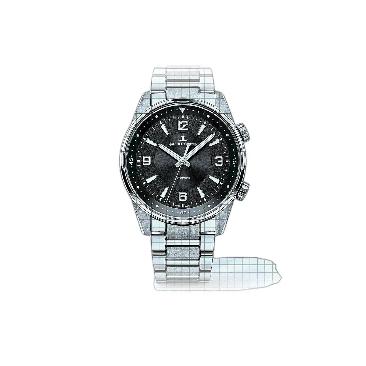 Jaeger-LeCoultre Polaris 9008170 Black Dial Stainless steel 41mm Watch