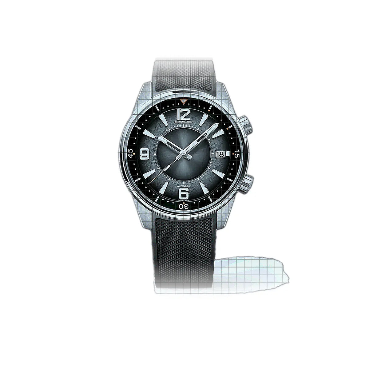 Montre Jaeger-LeCoultre Polaris 9068650 Gris Cadran en acier inoxydable, 42 mm