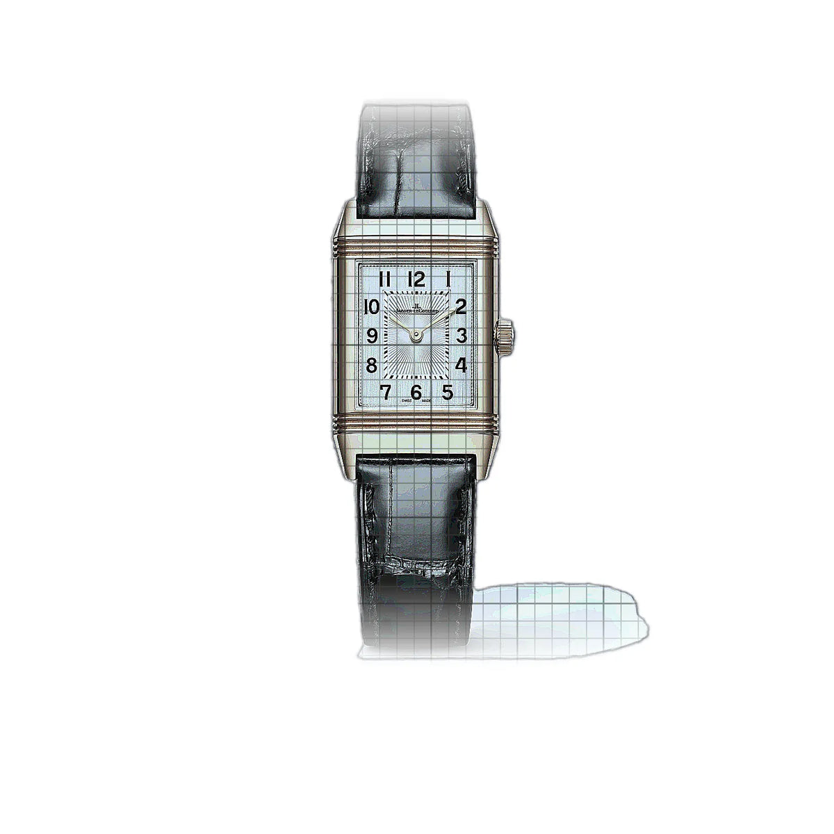 Jaeger-LeCoultre Reverso 2602540 Silver Dial Rose gold 36mm Watch
