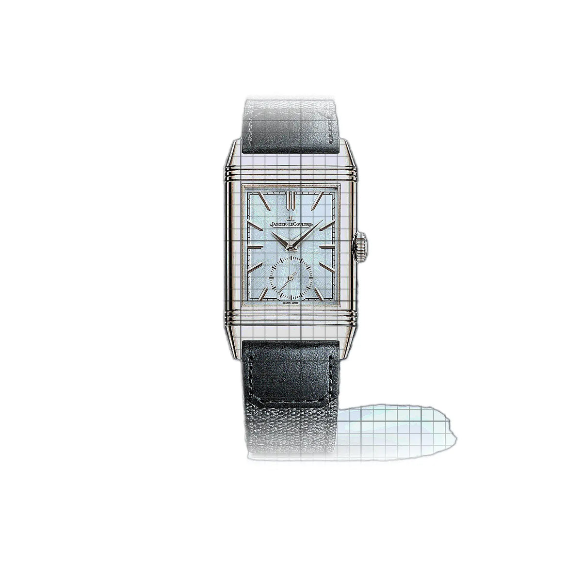 Jaeger-LeCoultre Reverso 7132521 Silver Dial Rose gold 46mm Watch