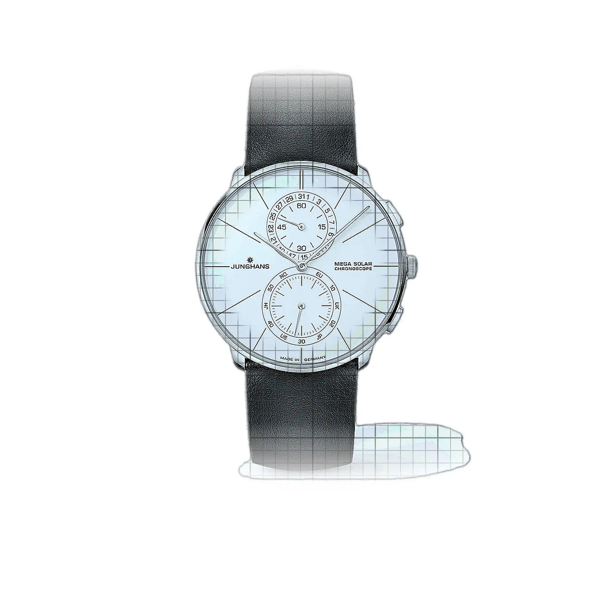 Junghans Meister 059/4200 White Dial Stainless steel 40mm Watch