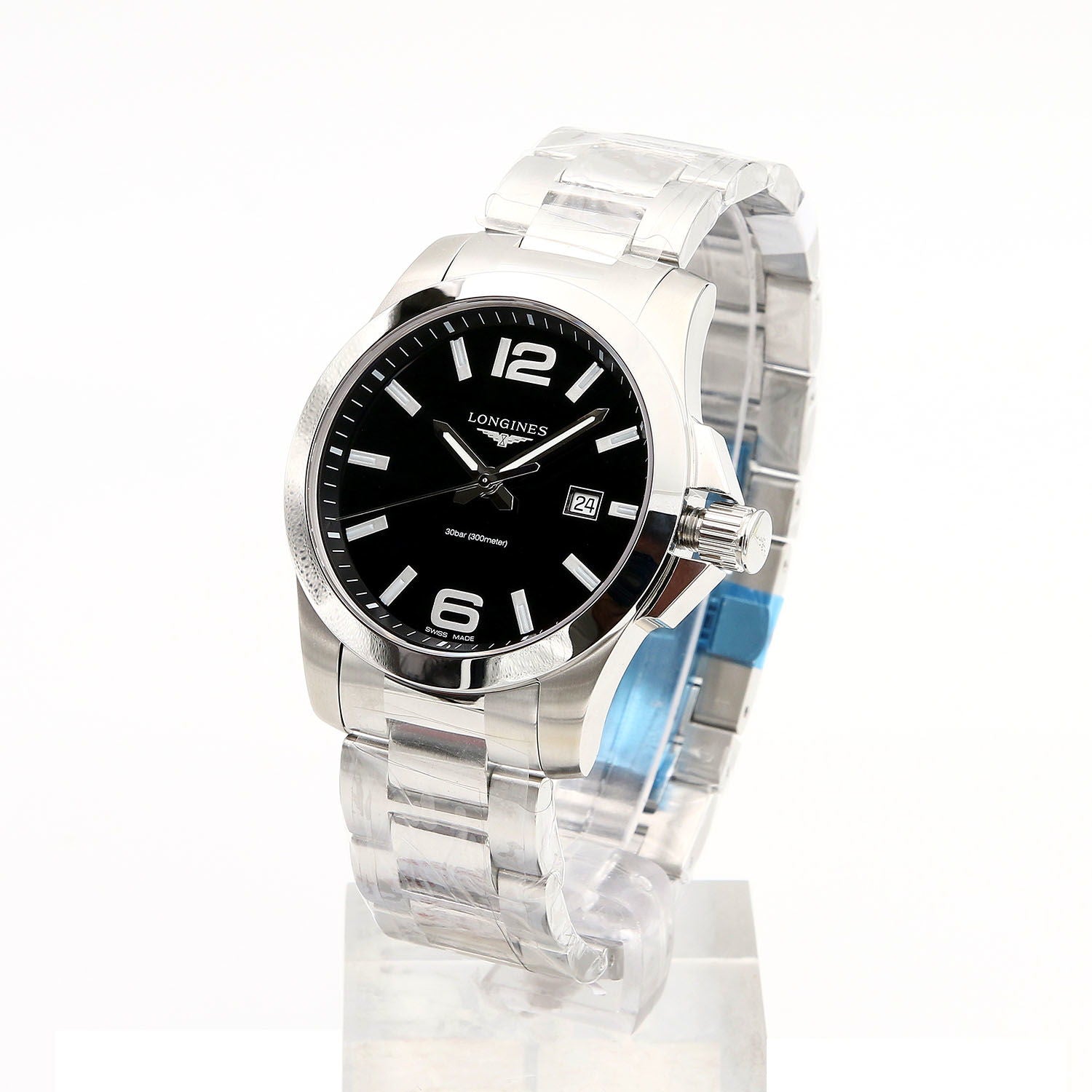 Longines Conquest Quartz Noir