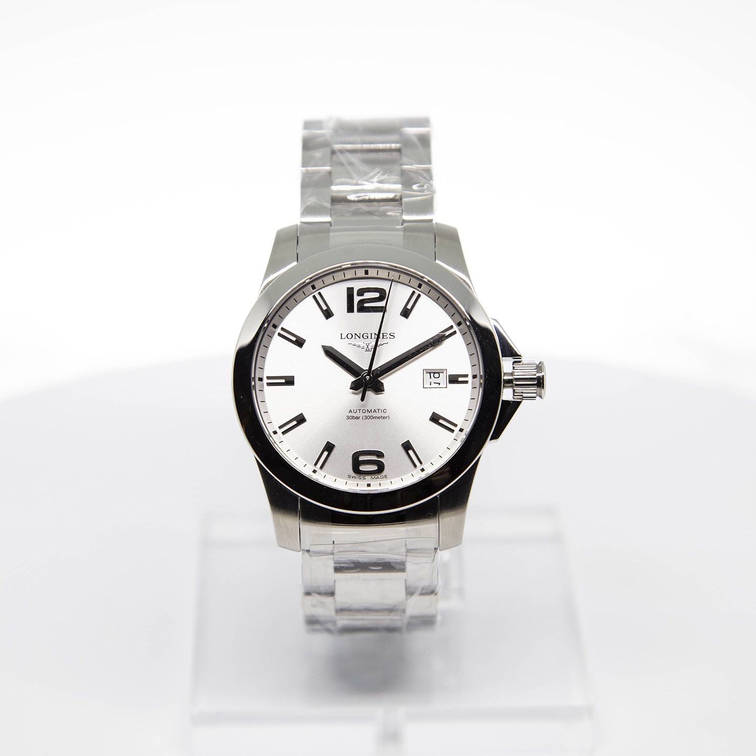 Longines Conquest Automatik Silber